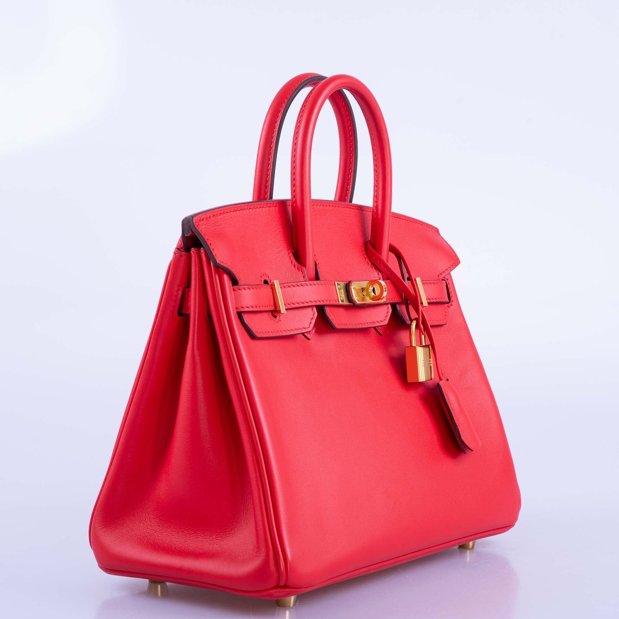 Hermès Birkin 25 Rouge de Coeur Veau Jonathan Gold Hardware