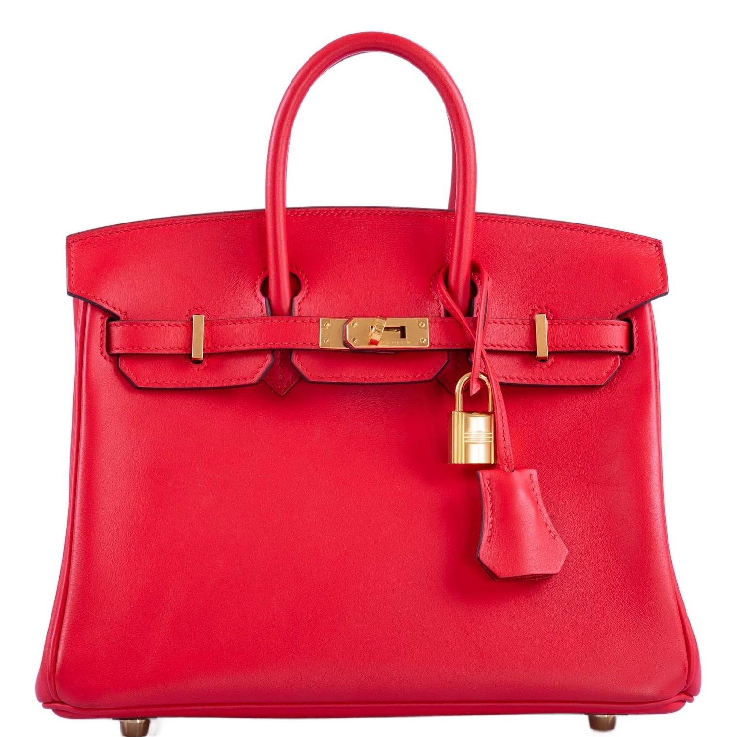 Hermès Birkin 25 Rouge de Coeur Veau Jonathan Gold Hardware
