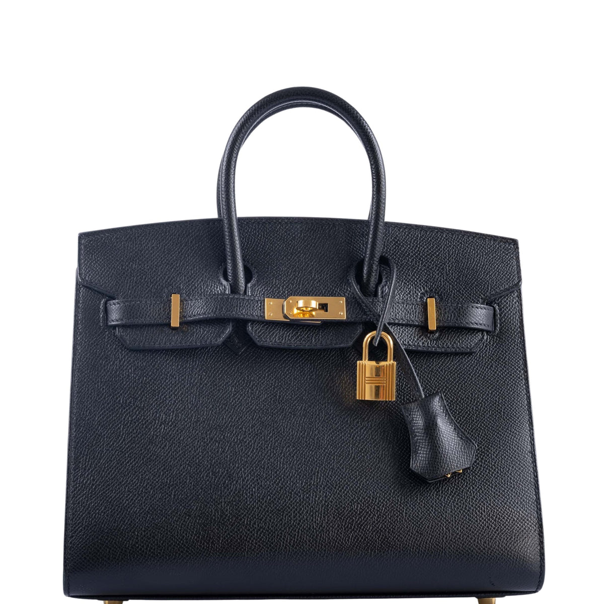 One can never have enough black handbags Birkin 25 Gold Hardware