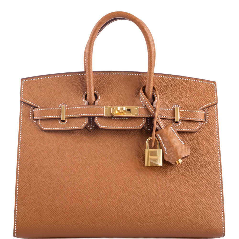 Hermès Birkin 25 Sellier Gold Epsom Gold Hardware