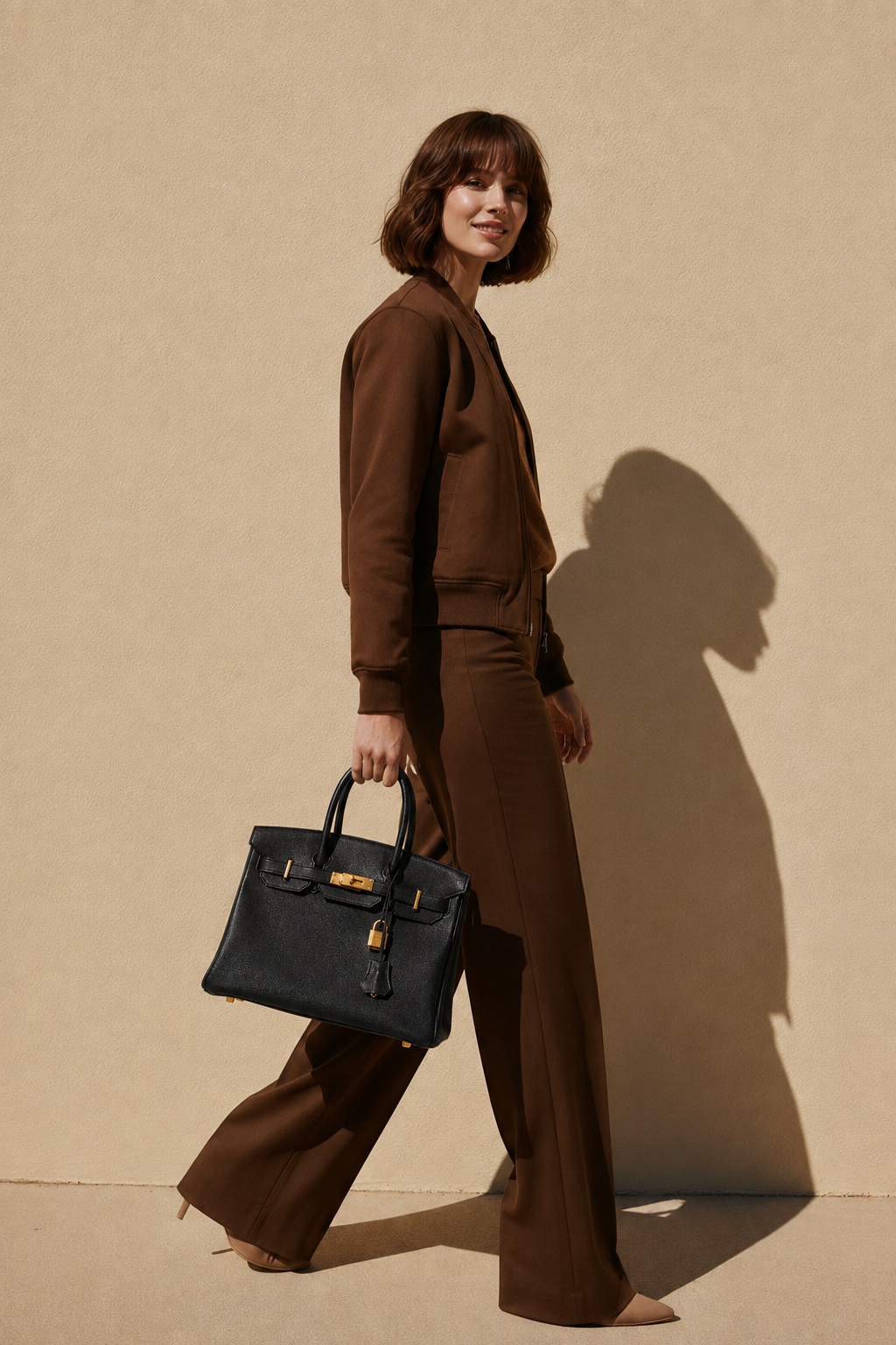 Hermès Birkin 30 Noir Epsom Gold Hardware