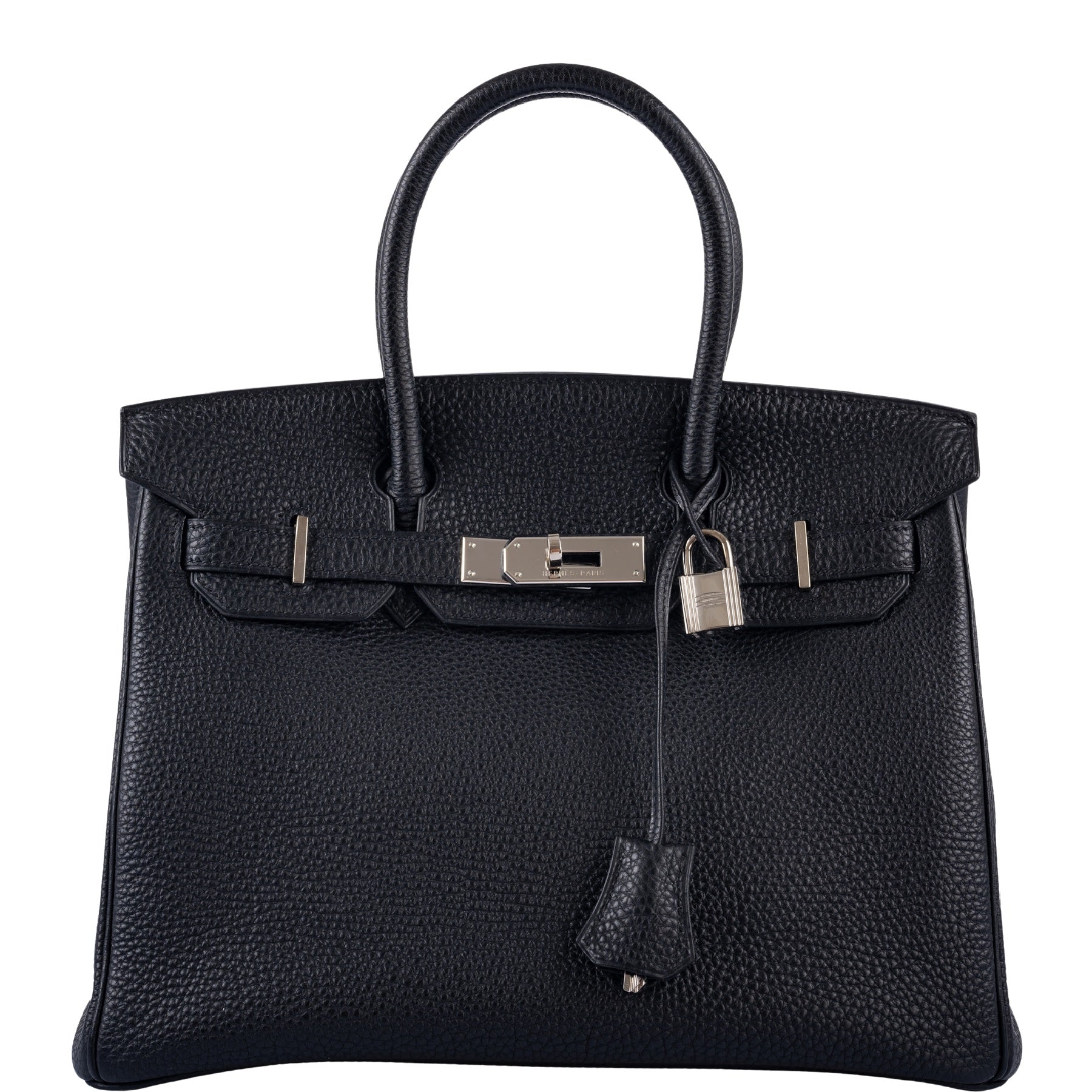 Hermès Birkin 30 Black Togo Palladium Hardware