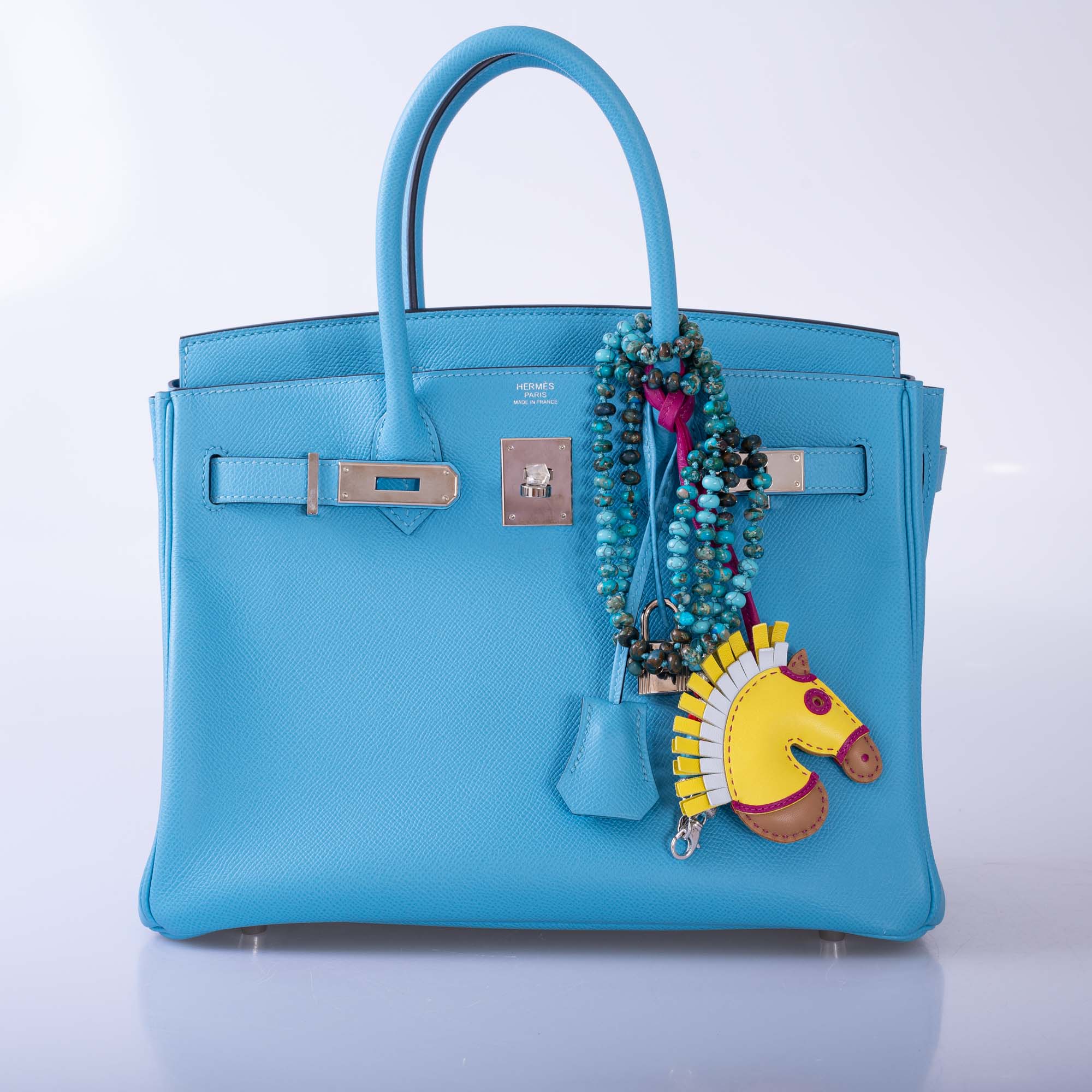 Hermès Birkin 30 Bleu du Nord Epsom Palladium Hardware