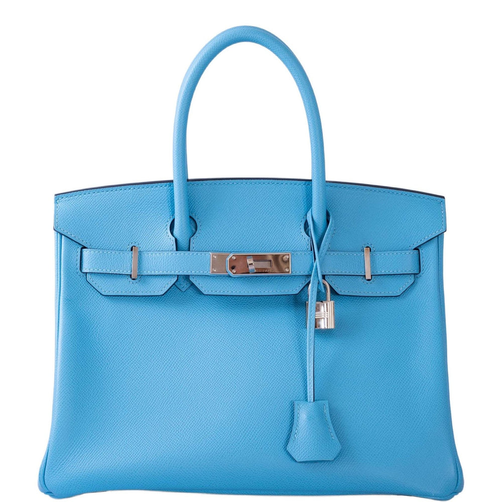Hermès Birkin 30 Bleu du Nord Epsom Palladium Hardware