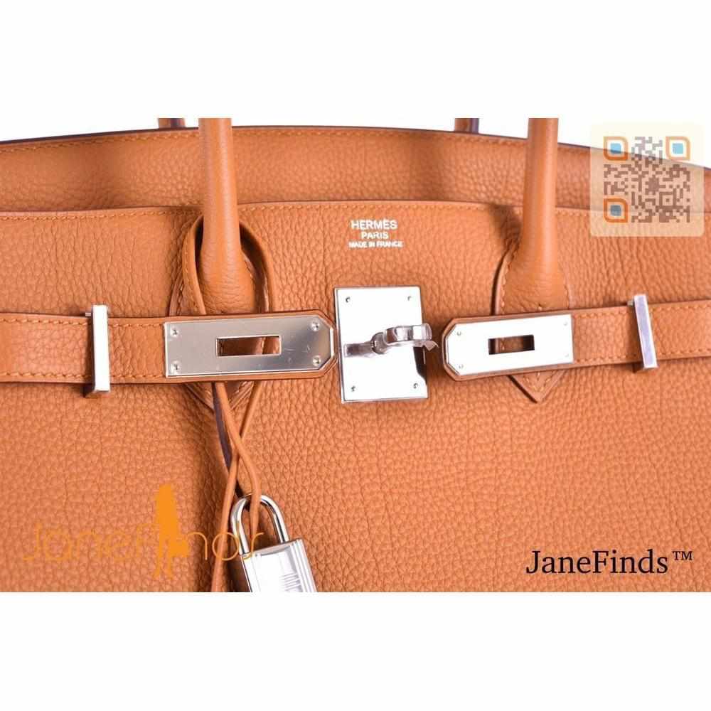 Hermès Birkin 30 Caramel Togo Palladium Hardware