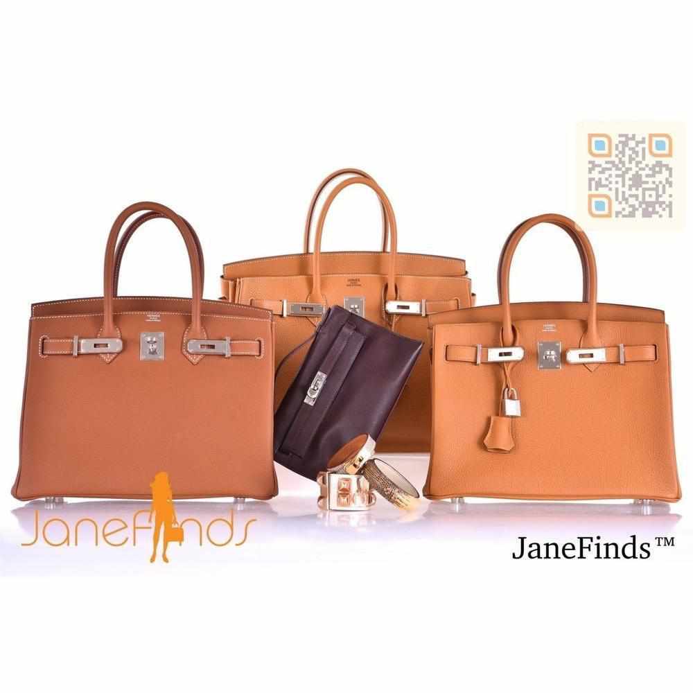 Hermès Birkin 30 Caramel Togo Palladium Hardware