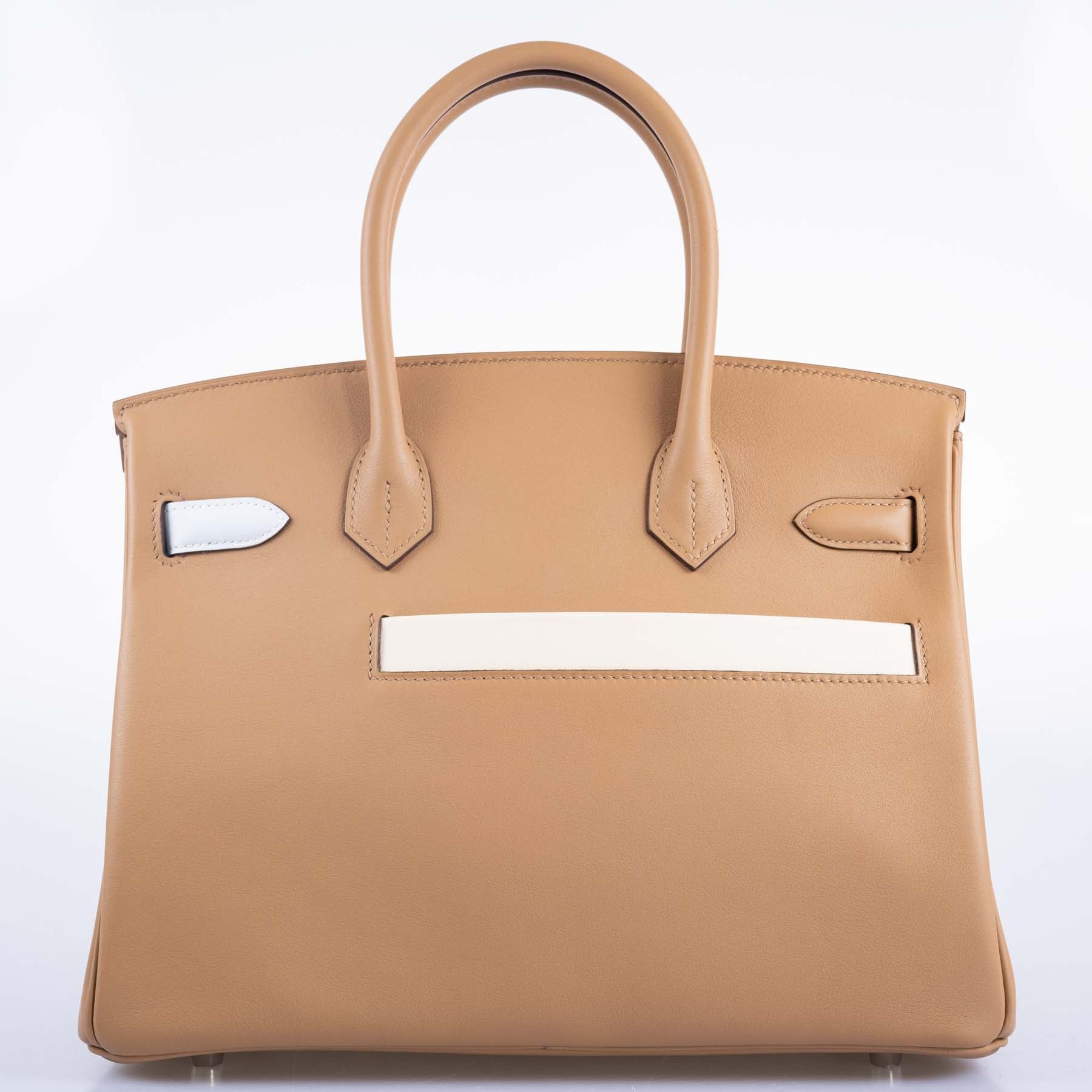 Hermès Birkin 30 Colormatic Chai, Lime, Blue Brume, and Cassis Swift Palladium Hardware