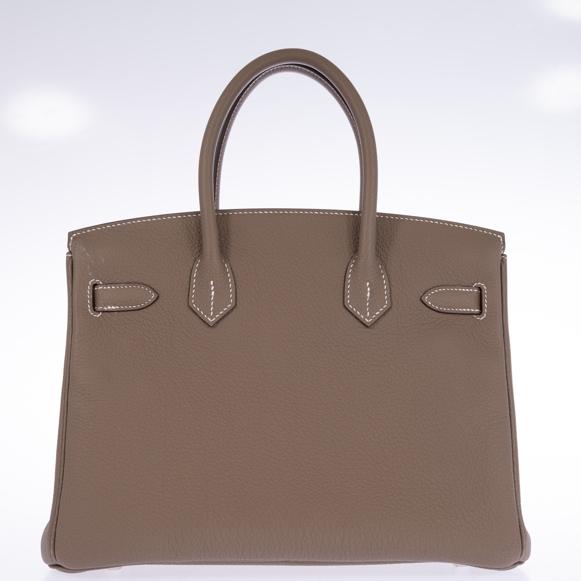 Hermès Birkin 30 Étoupe Togo Palladium Hardware