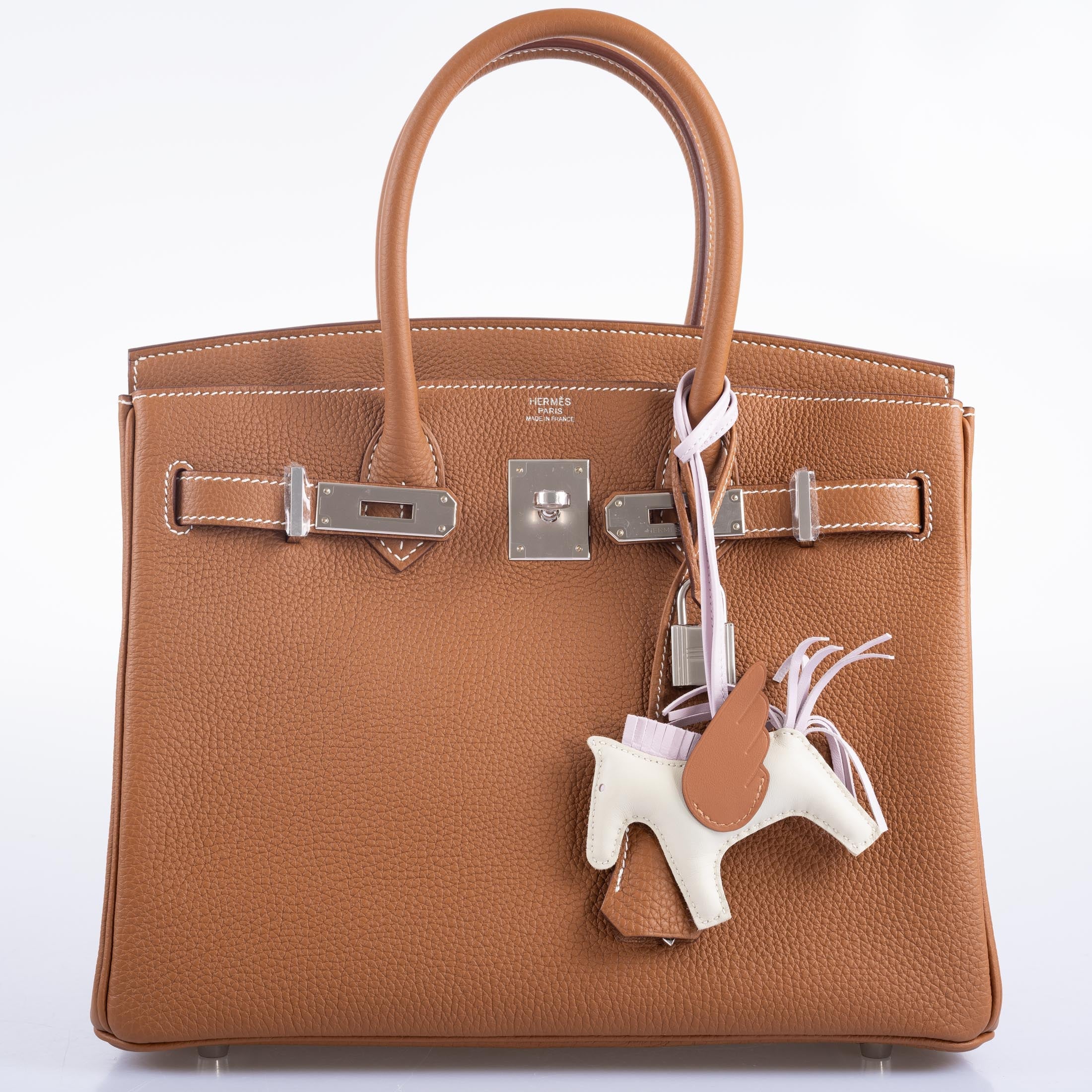 Hermès Birkin 30 Gold Togo Palladium Hardware