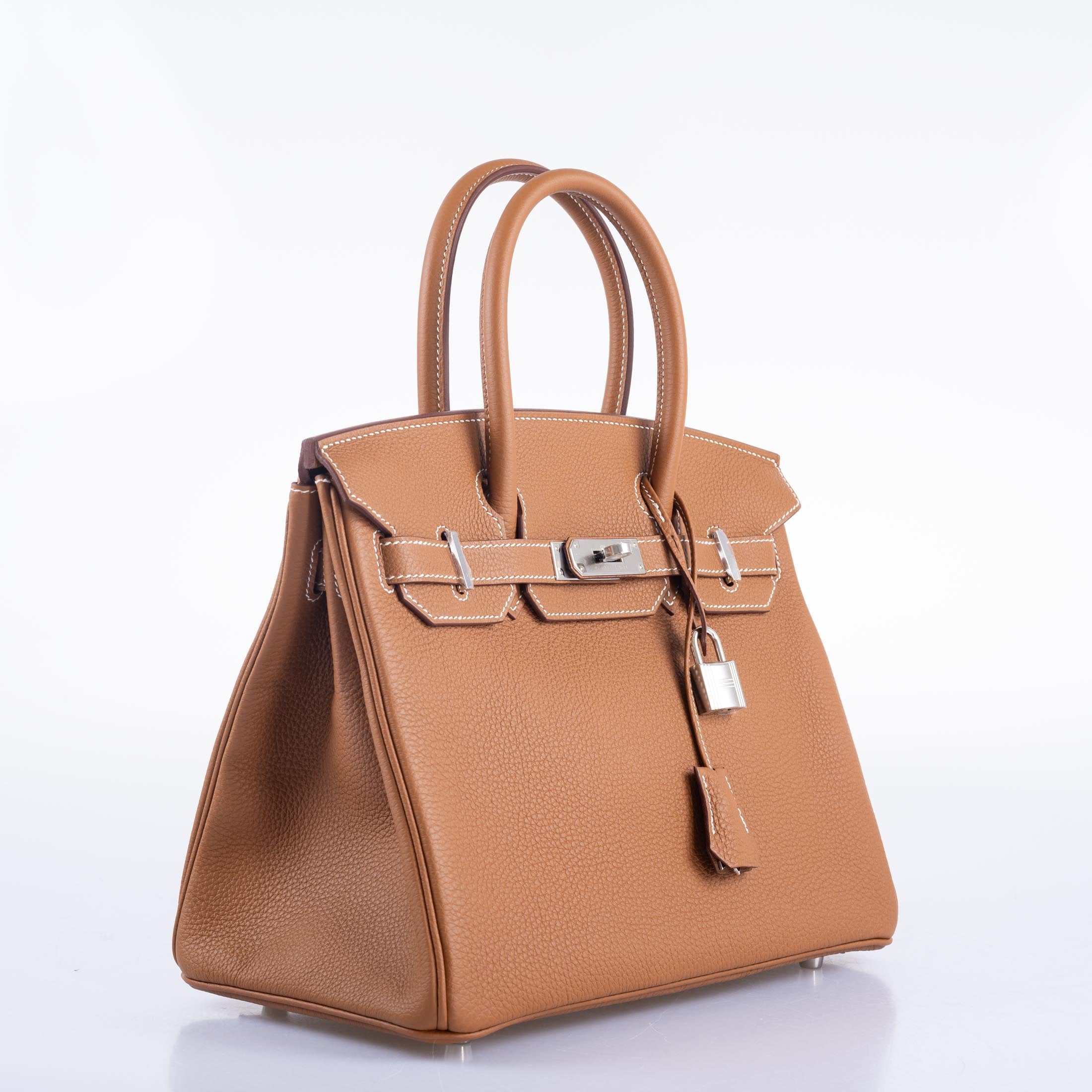 Hermès Birkin 30 Gold Togo Palladium Hardware