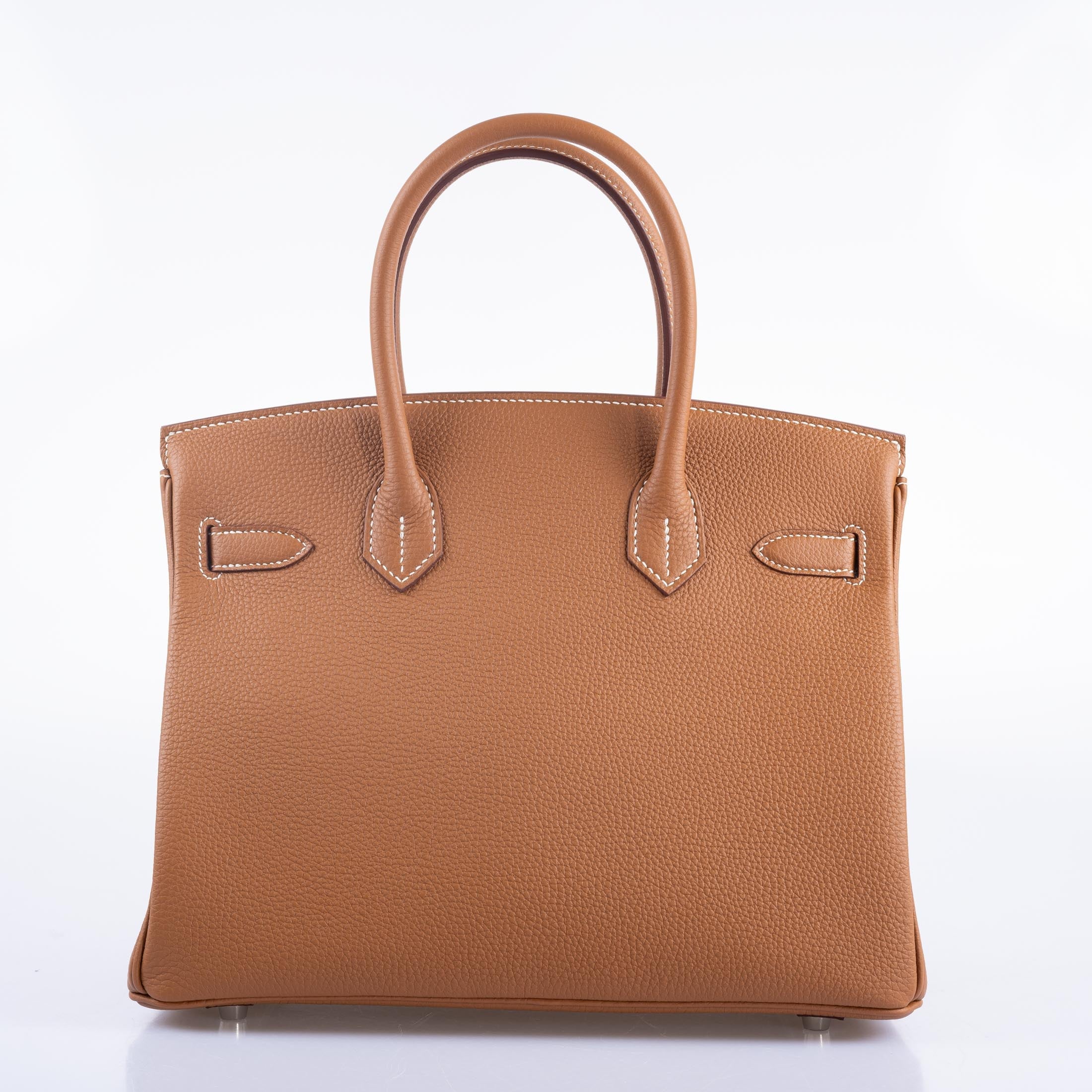 Hermès Birkin 30 Gold Togo Palladium Hardware