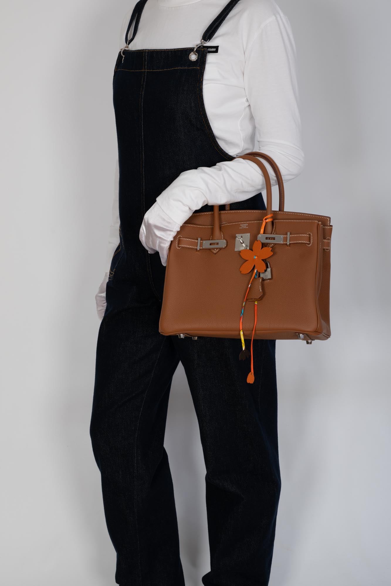 Hermès Birkin 30 Gold Togo Palladium Hardware