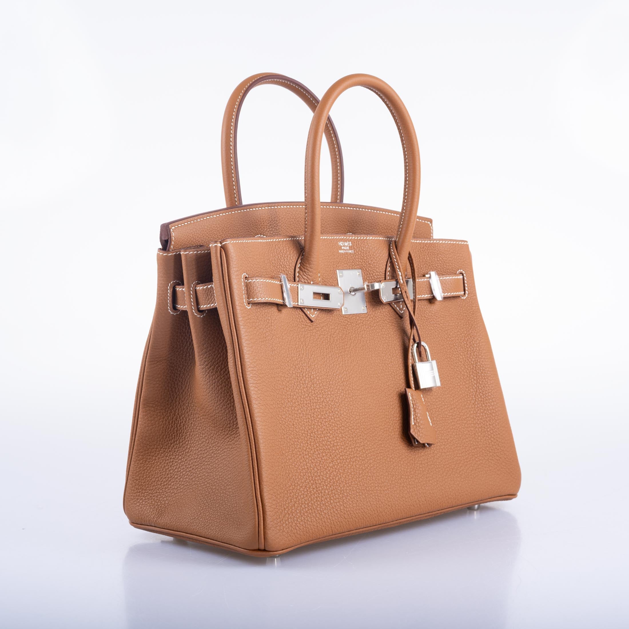 Hermès Birkin 30 Gold Togo Palladium Hardware