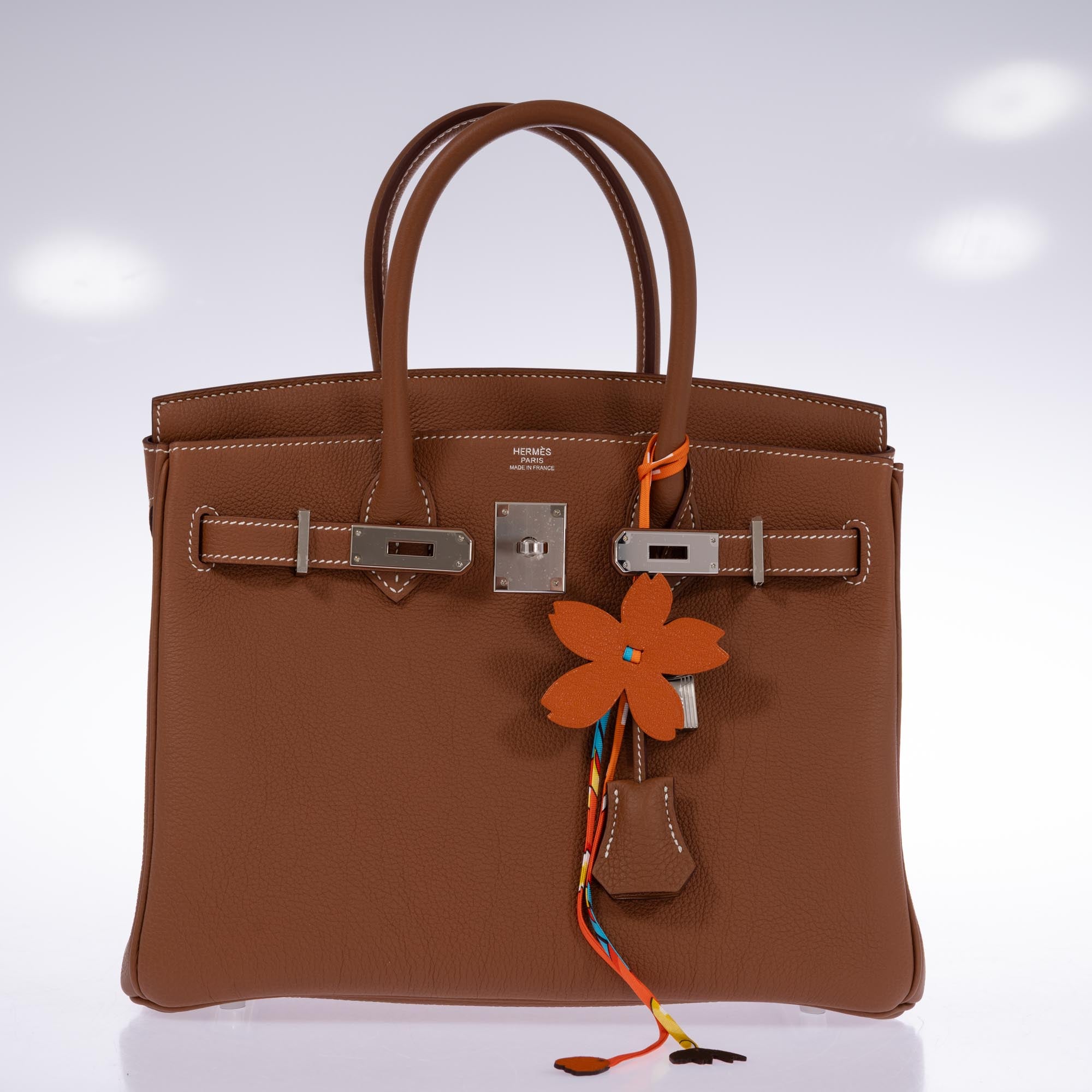 Hermès Birkin 30 Gold Togo Palladium Hardware
