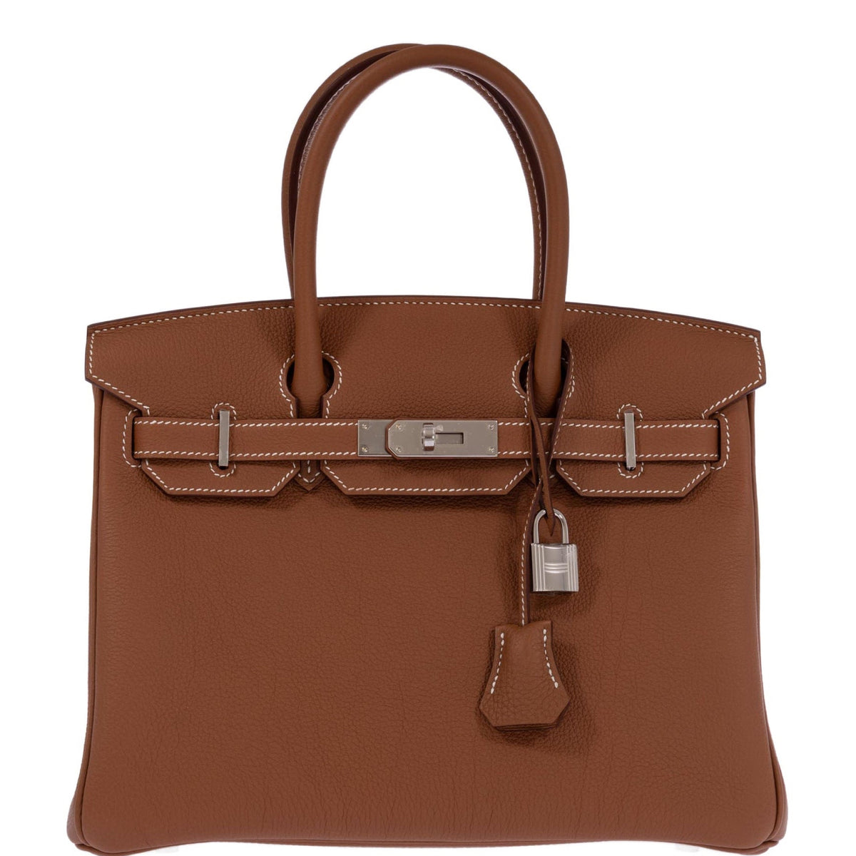 Hermès Birkin 30 Gold Togo Palladium Hardware | JANEFINDS