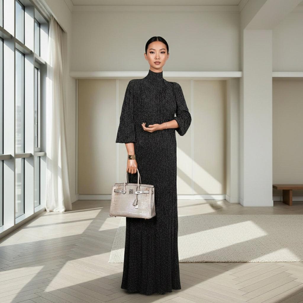 Hermès Birkin 30 Gris Cendre Himalaya Niloticus Crocodile 18K White Gold & Diamond Hardware