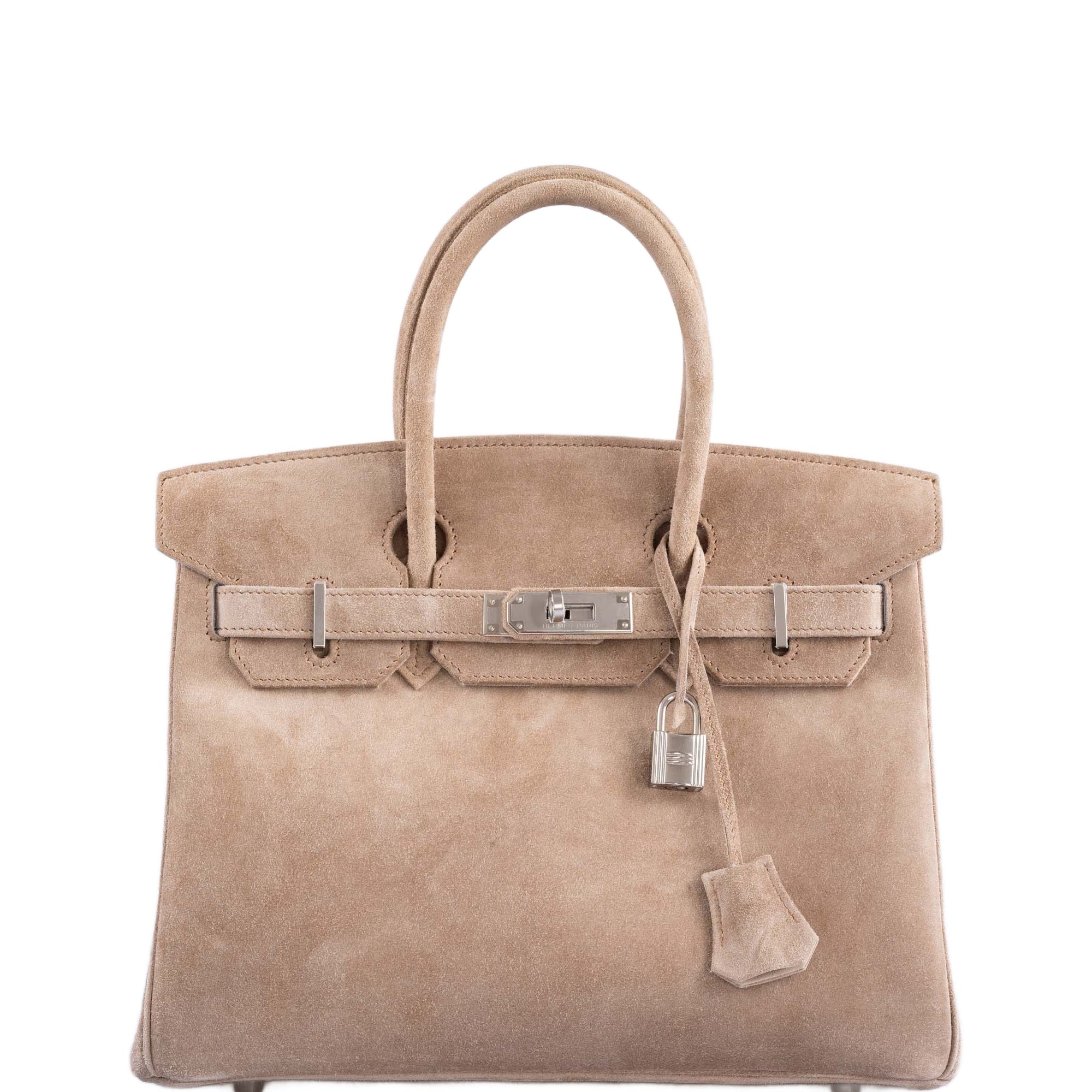 Hermès Birkin 30 Gris Perle Doblis Palladium Hardware