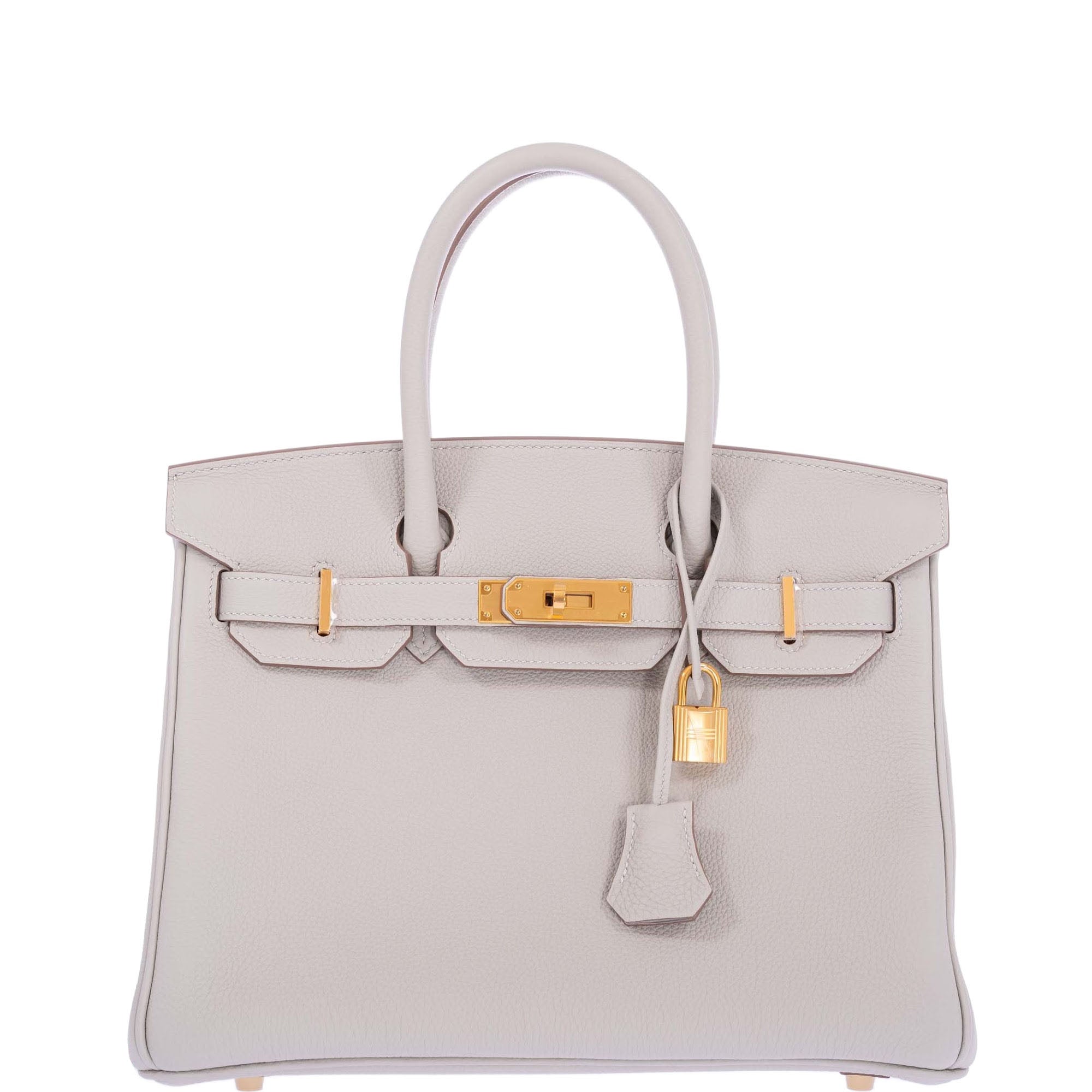 Hermès Birkin 30 Gris Perle Togo Gold Hardware