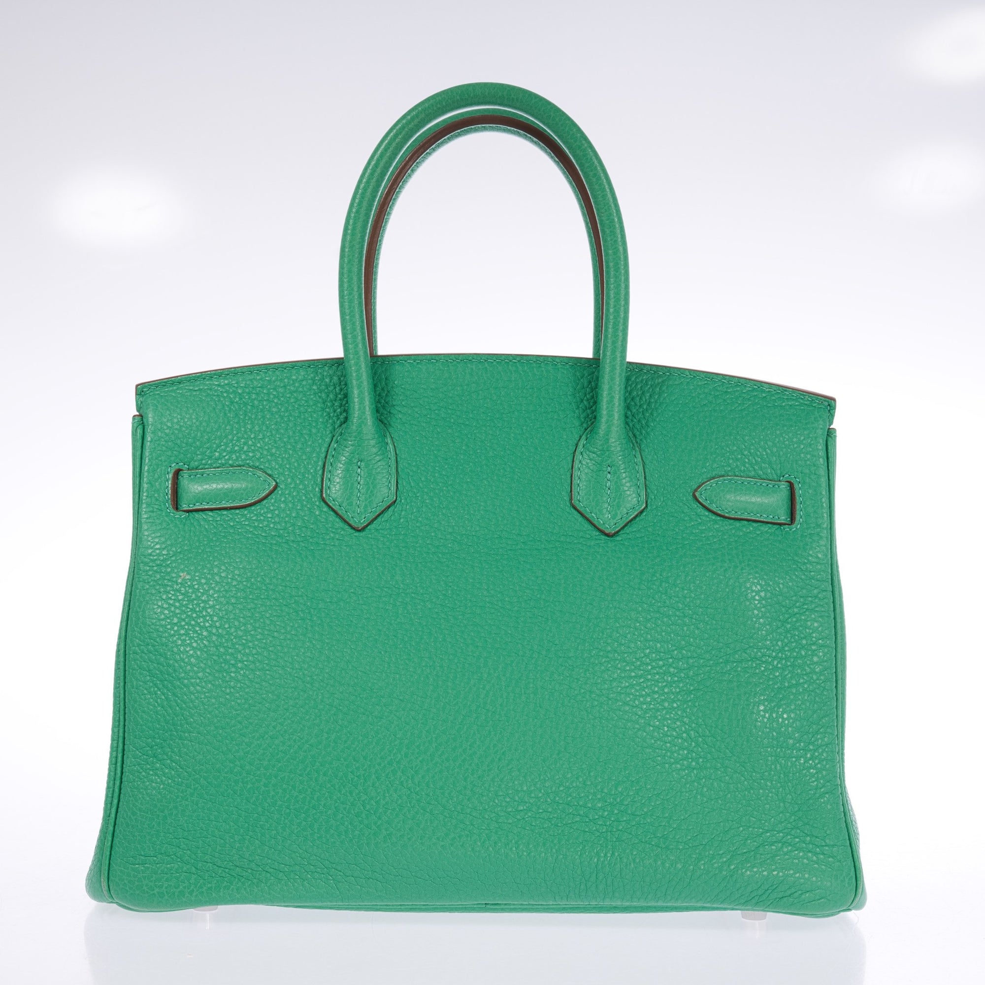 Hermès Birkin 30 Menthe Clemence with Palladium Hardware