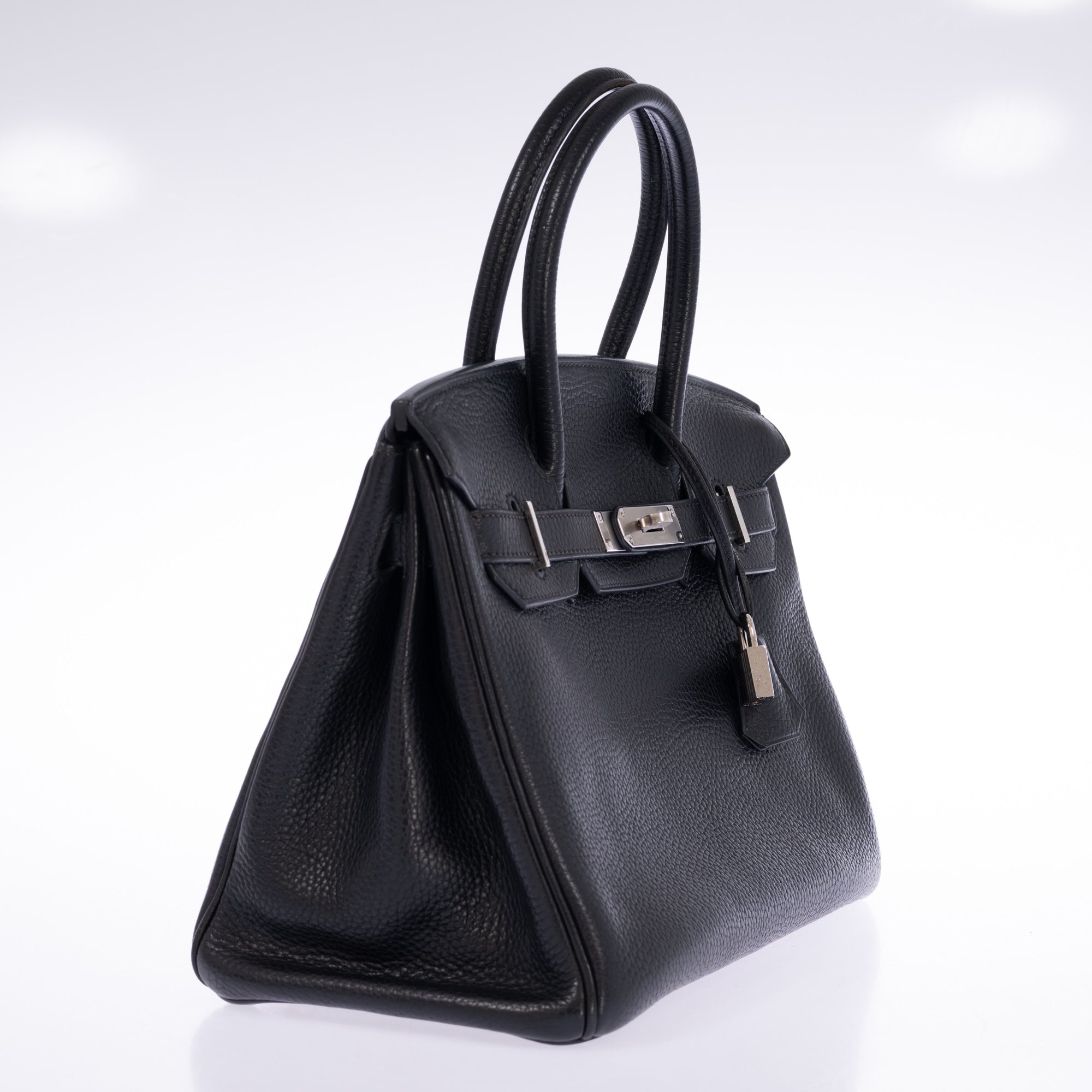 Hermès Birkin 30 Noir Togo Palladium Hardware