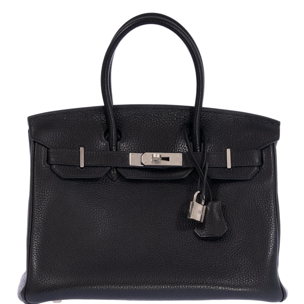 Hermès Birkin 30 Noir Togo Palladium Hardware