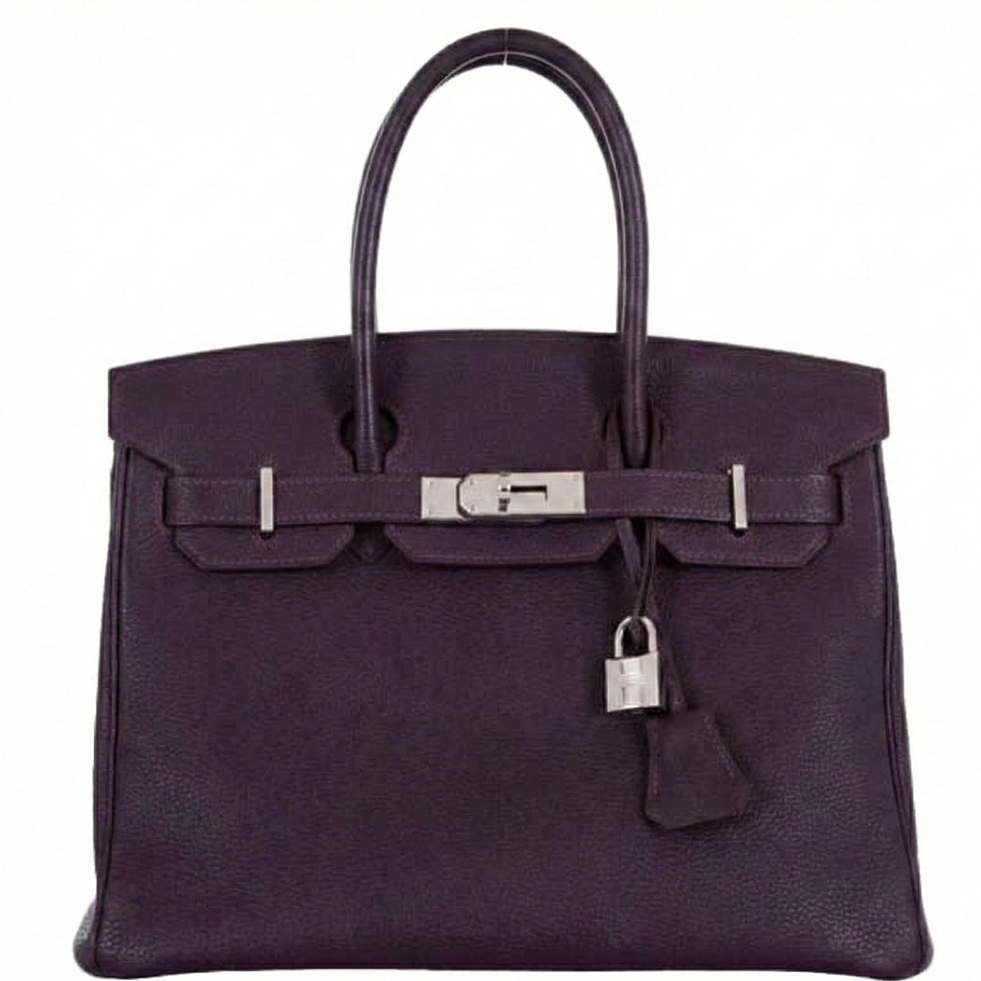 Hermès Birkin 30 Raisin Palladium Hardware