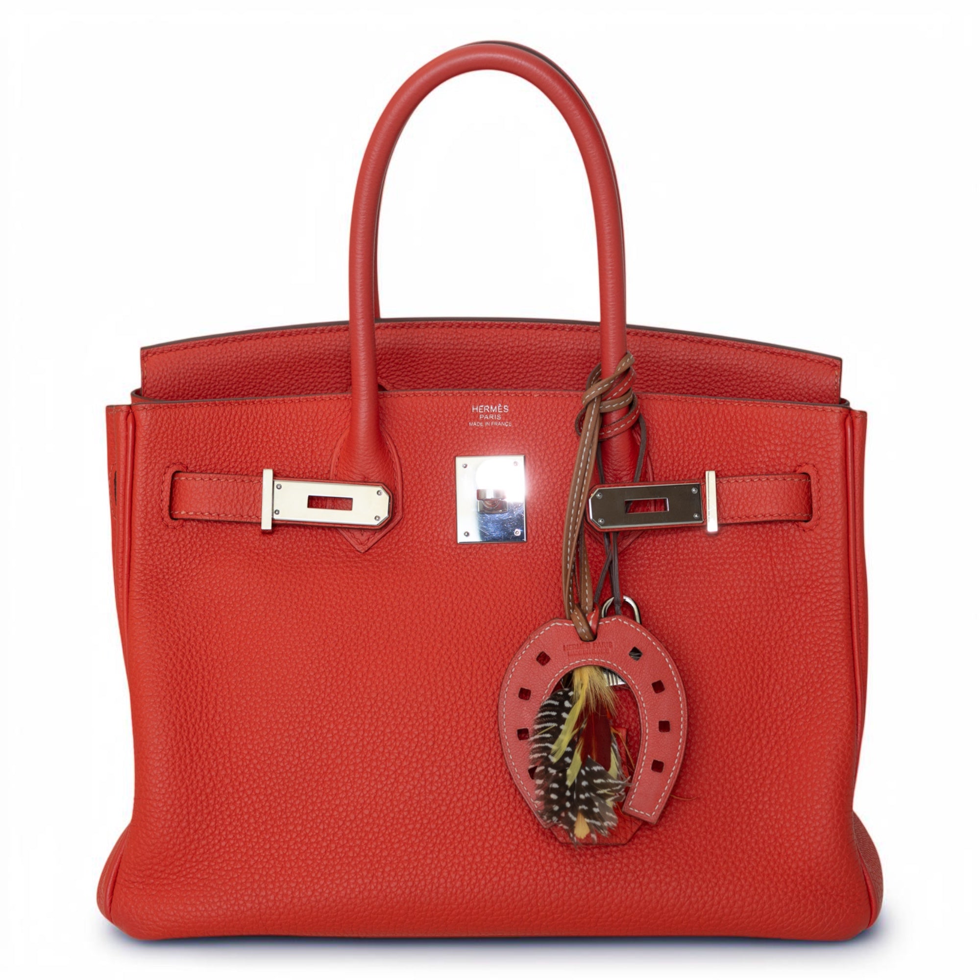 Hermès Birkin 30 Retourne Capucine Togo Palladium Hardware