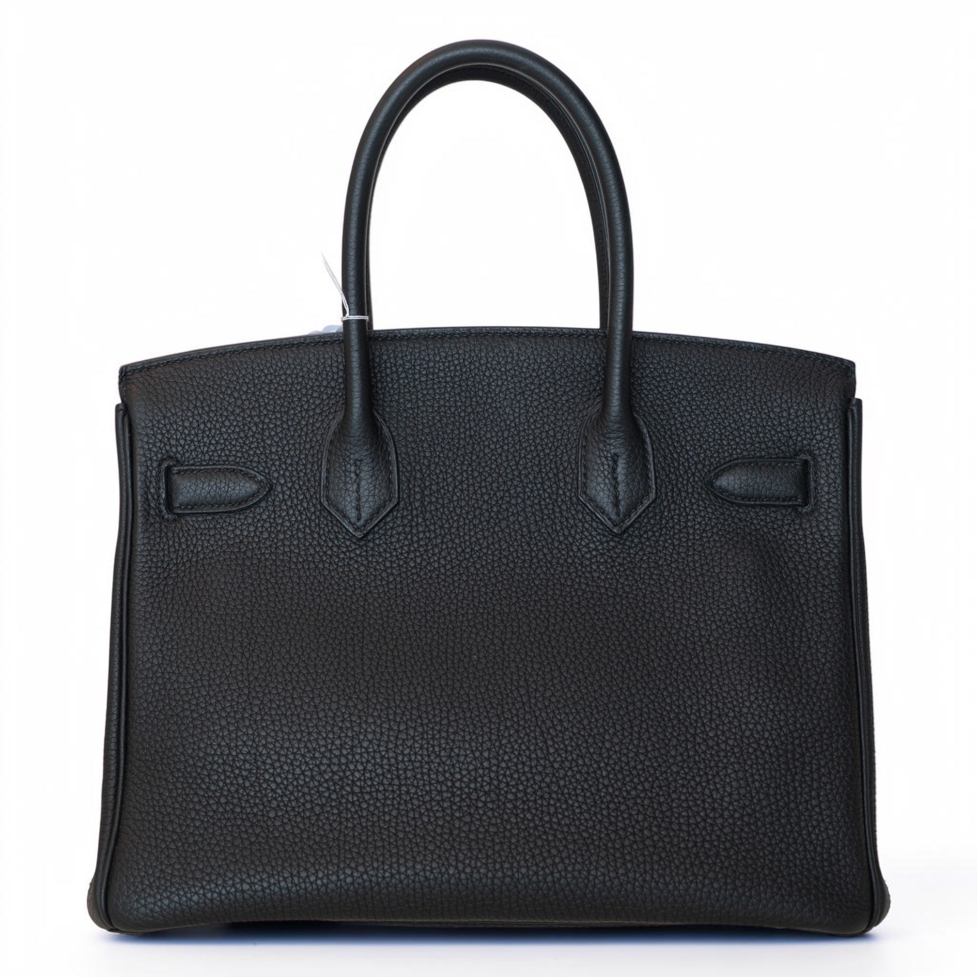Hermès Birkin 30 Retourne Noir Togo Palladium Hardware