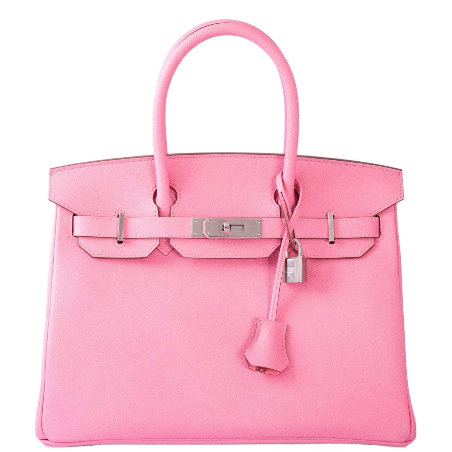 Hermès Birkin 30 Rose Confetti Epsom Palladium Hardware