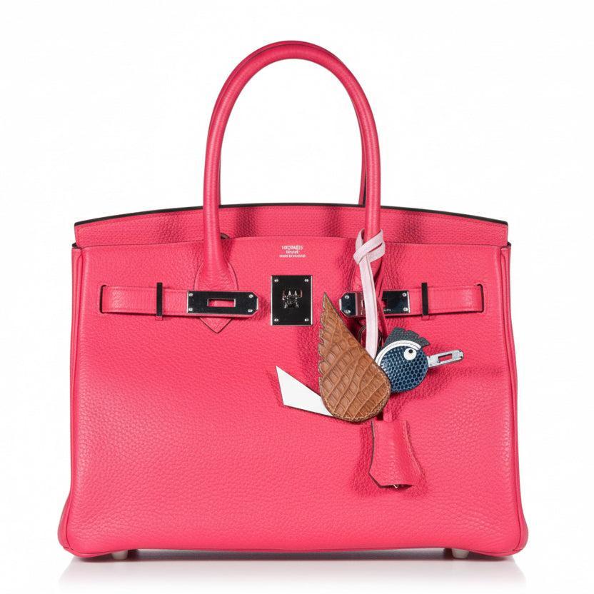 Hermès Birkin 30 Rose Extreme Togo Palladium Hardware