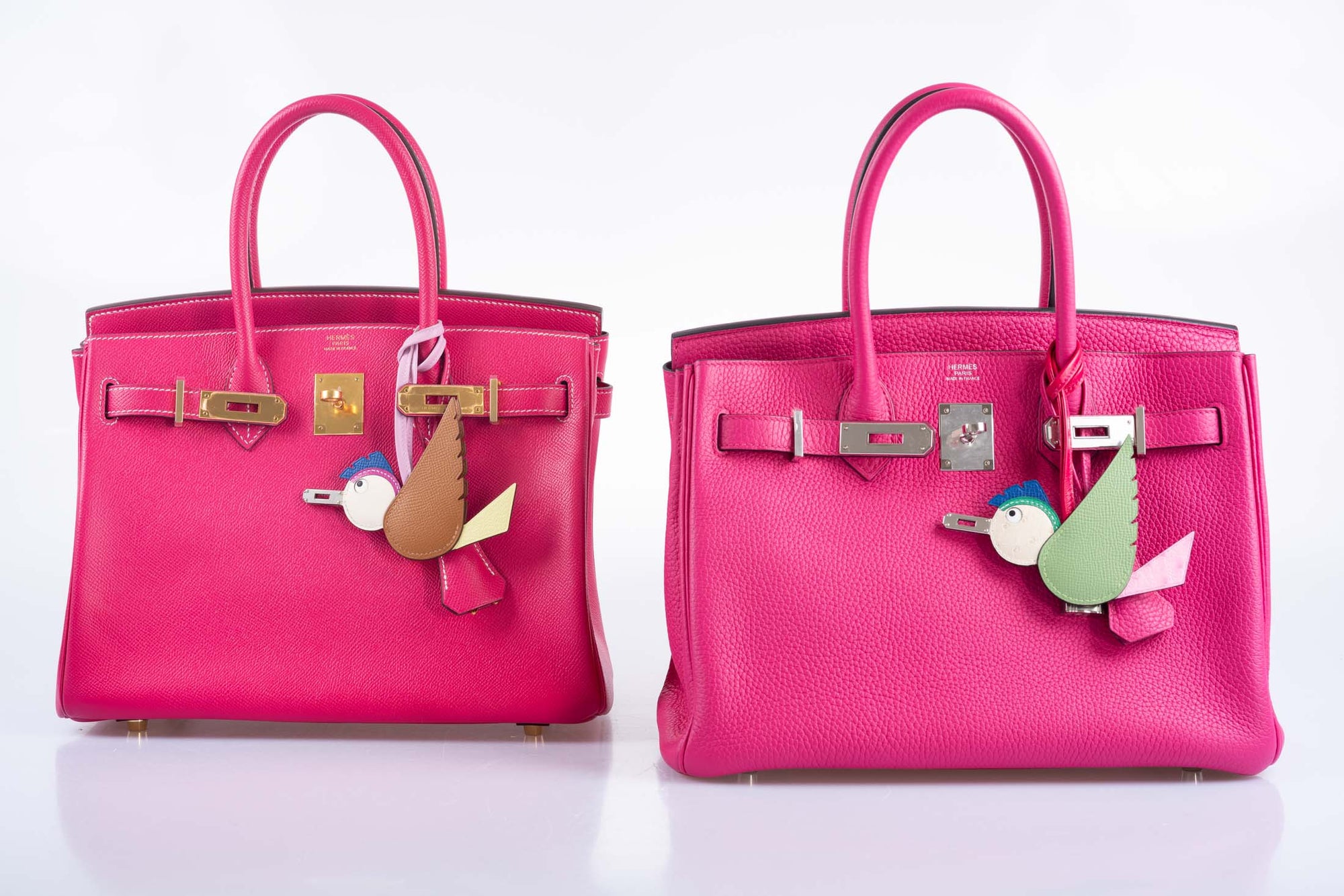 Hermès Birkin 30 Rose Tyrien Epsom Gold Hardware