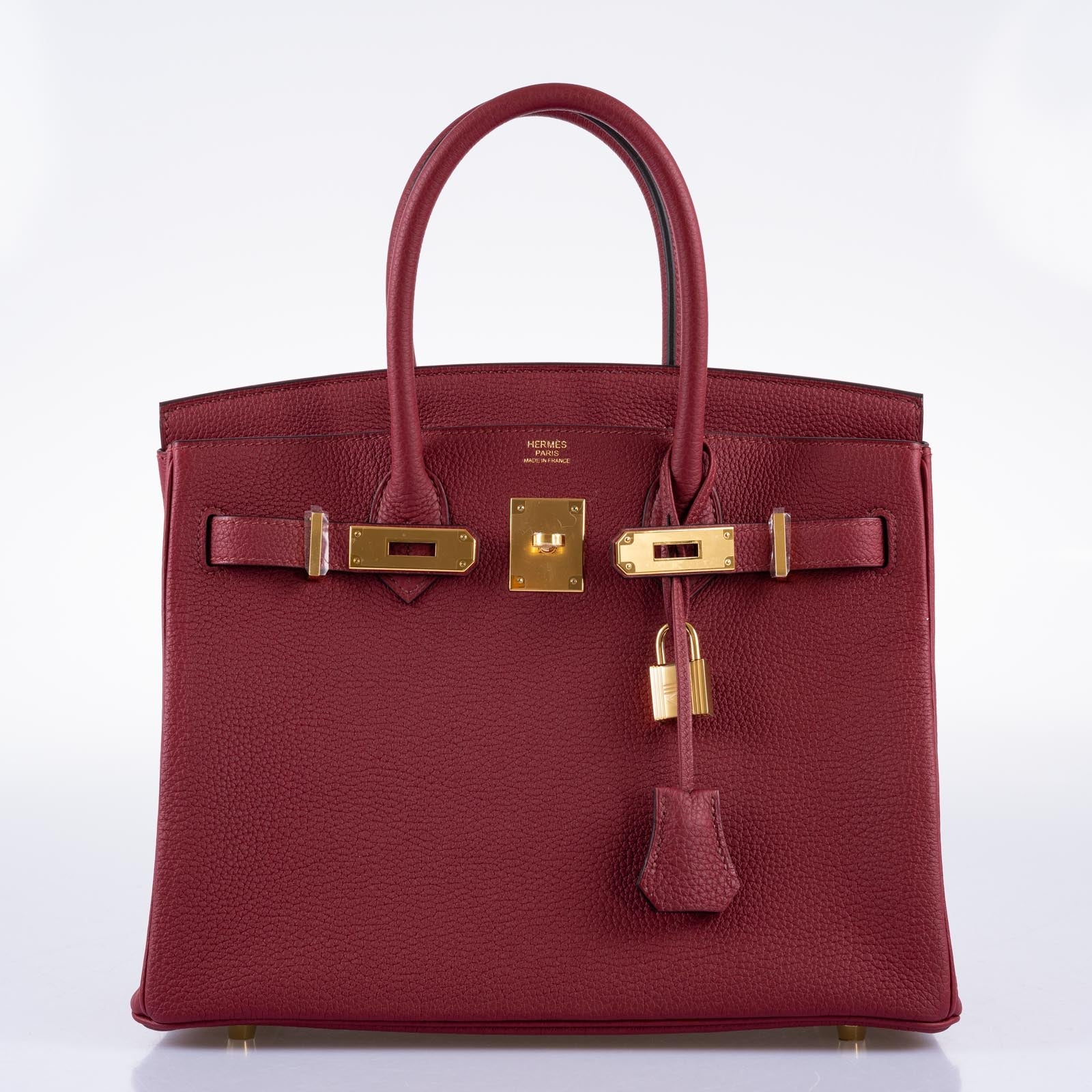 Hermès Birkin 30 Rouge Grenat Togo Gold Hardware