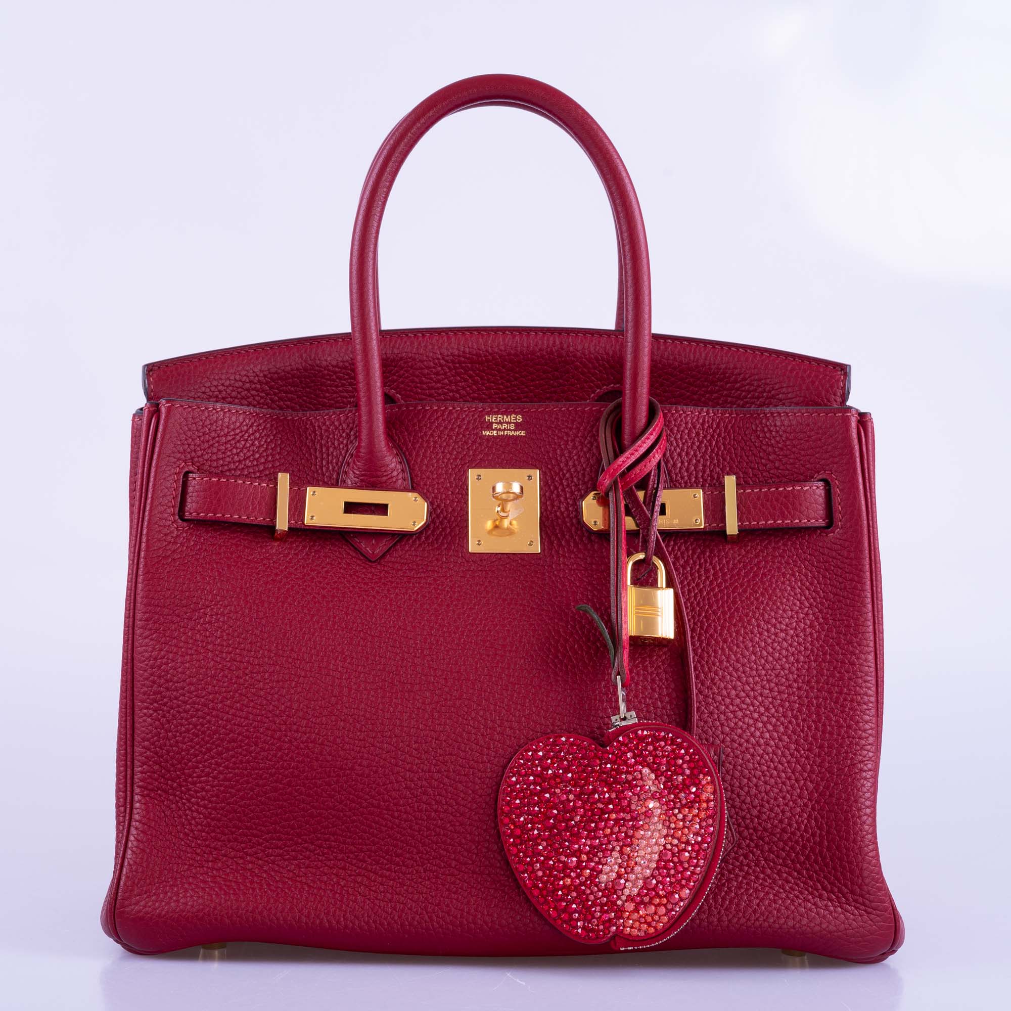 Hermès Birkin 30 Rouge Grenat Togo Gold Hardware