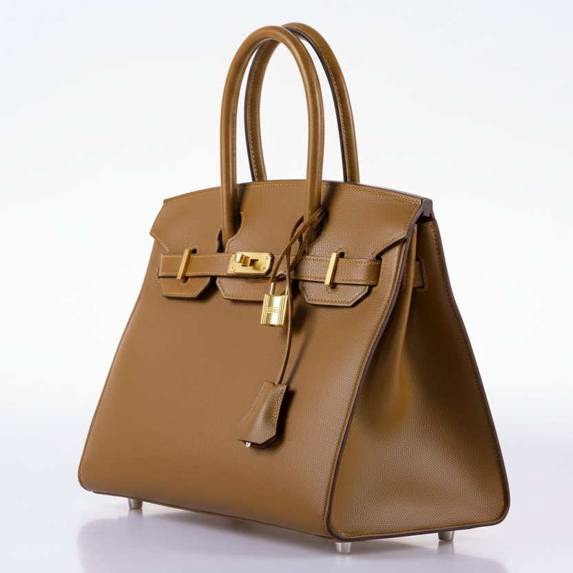 Hermès Birkin 30 Sellier Bronze Doré Madame Gold Hardware