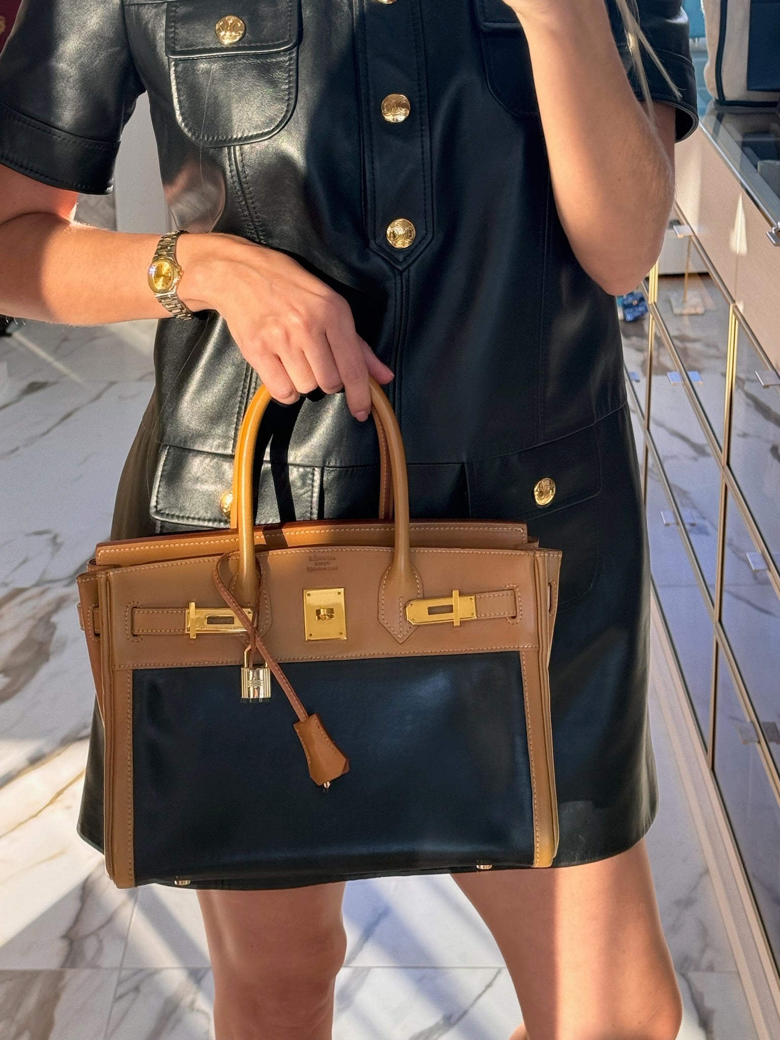 Hermès Birkin 30 Vintage Limited Edition Natural Amazonia with Gold Hardware