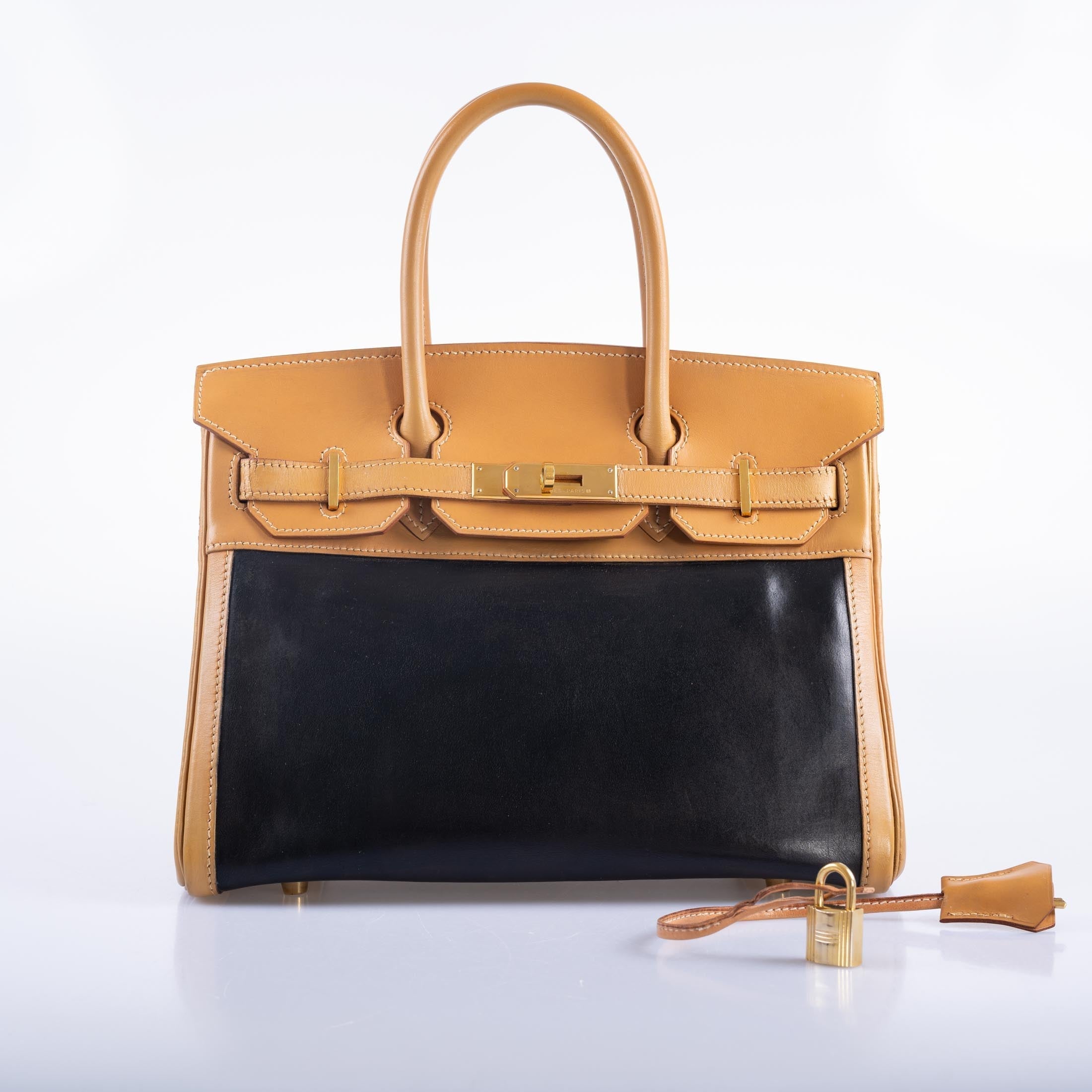 Hermès Birkin 30 Vintage Limited Edition Natural Amazonia with Gold Hardware