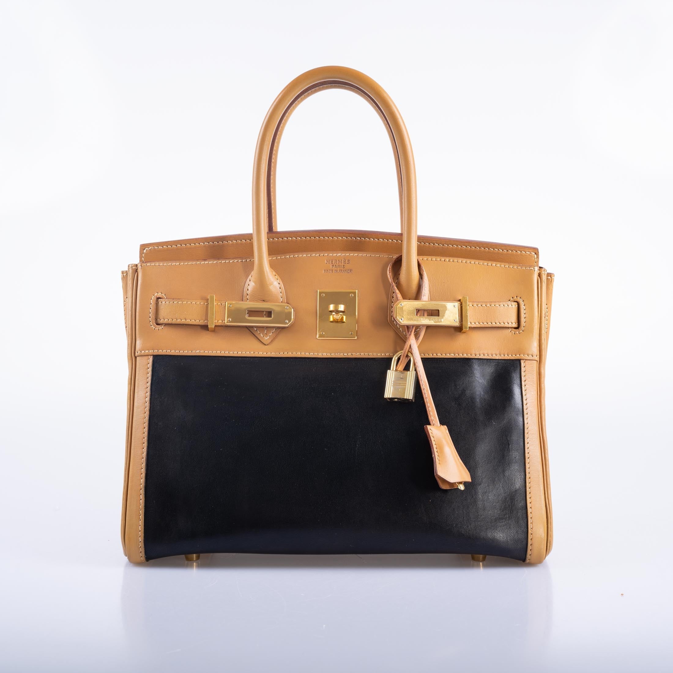 Hermès Birkin 30 Vintage Limited Edition Natural Amazonia with Gold Hardware