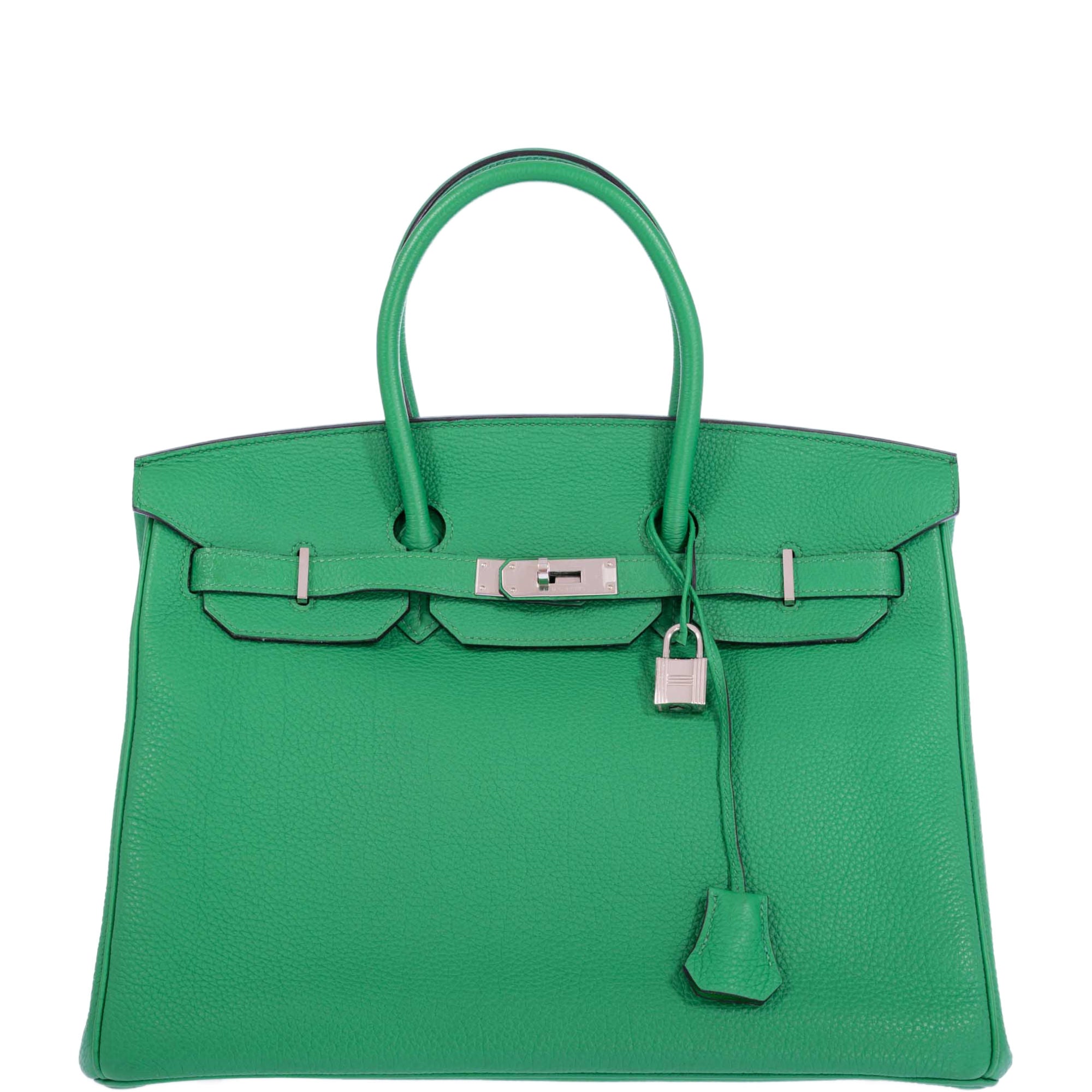 Hermès Birkin 35 Bambou Green Togo with Palladium Hardware