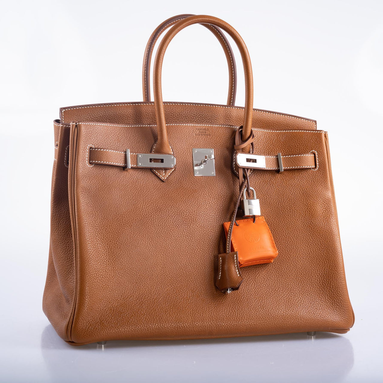 Hermès Birkin 35 Barenia Faubourg Palladium Hardware – JaneFinds