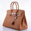 Hermès Birkin 35 Barenia Faubourg Palladium Hardware