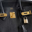 Hermès Birkin 35 Black Ardennes Gold Hardware