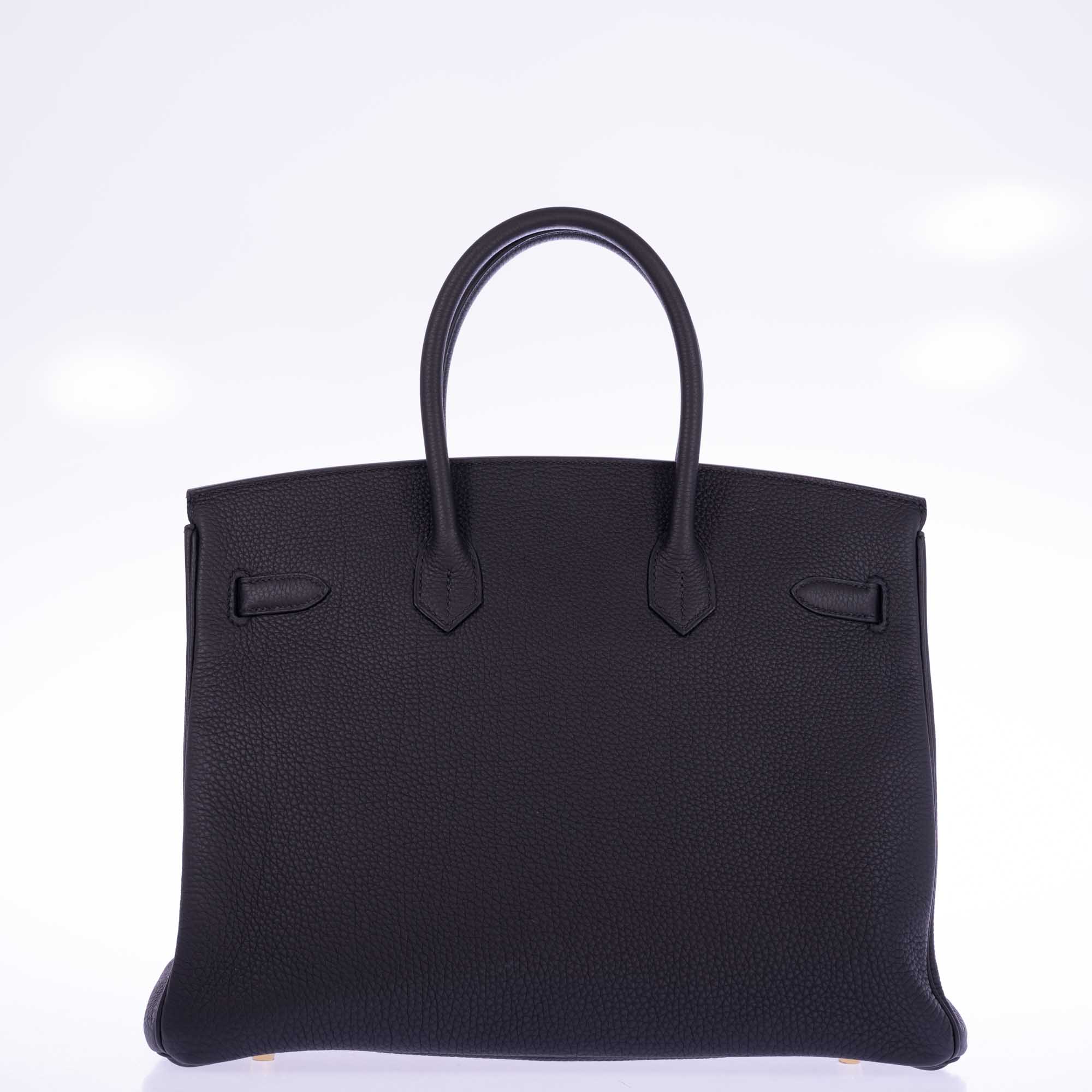 Hermès Birkin 35 Black Togo Gold Hardware