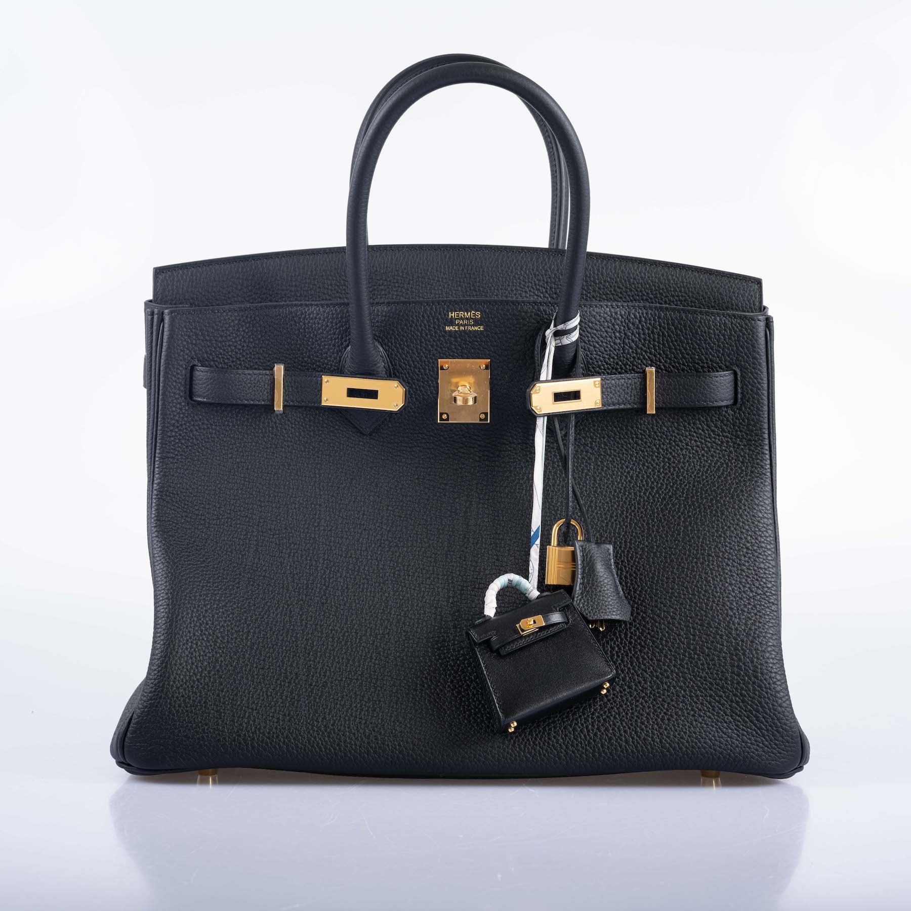 Hermès Birkin 35 Black Togo Gold Hardware