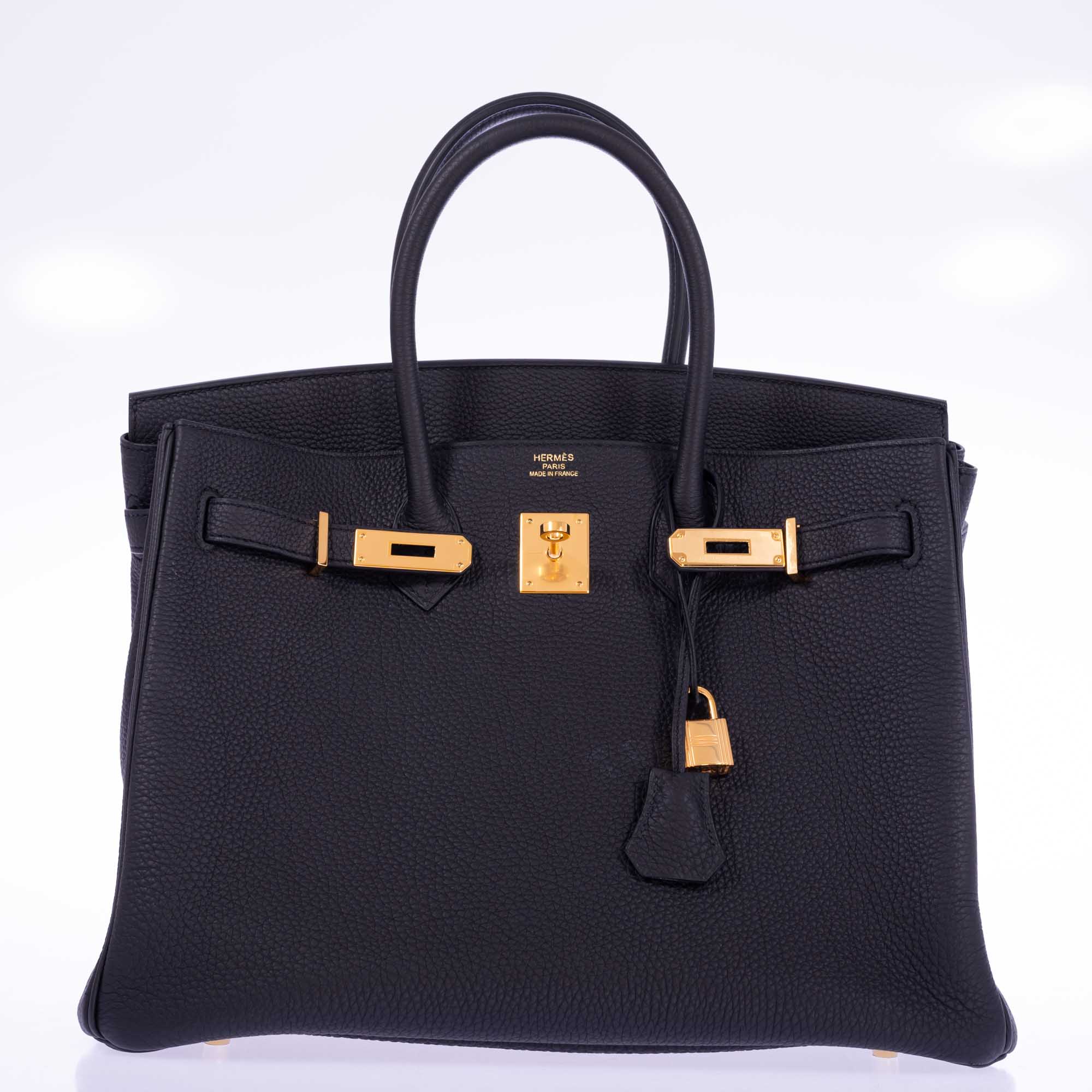 Hermès Birkin 35 Black Togo Gold Hardware