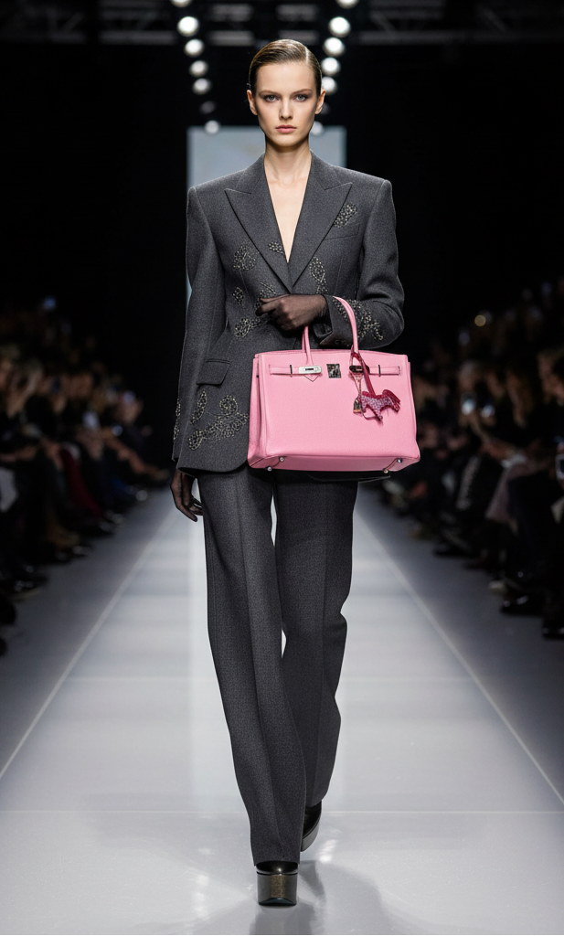 Hermès Birkin 35 "Bubblegum" 5P Pink Togo Palladium Hardware