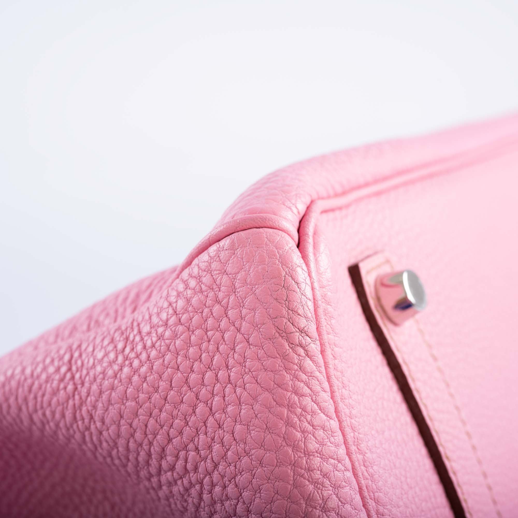 Hermès Birkin 35 "Bubblegum" 5P Pink Togo Palladium Hardware