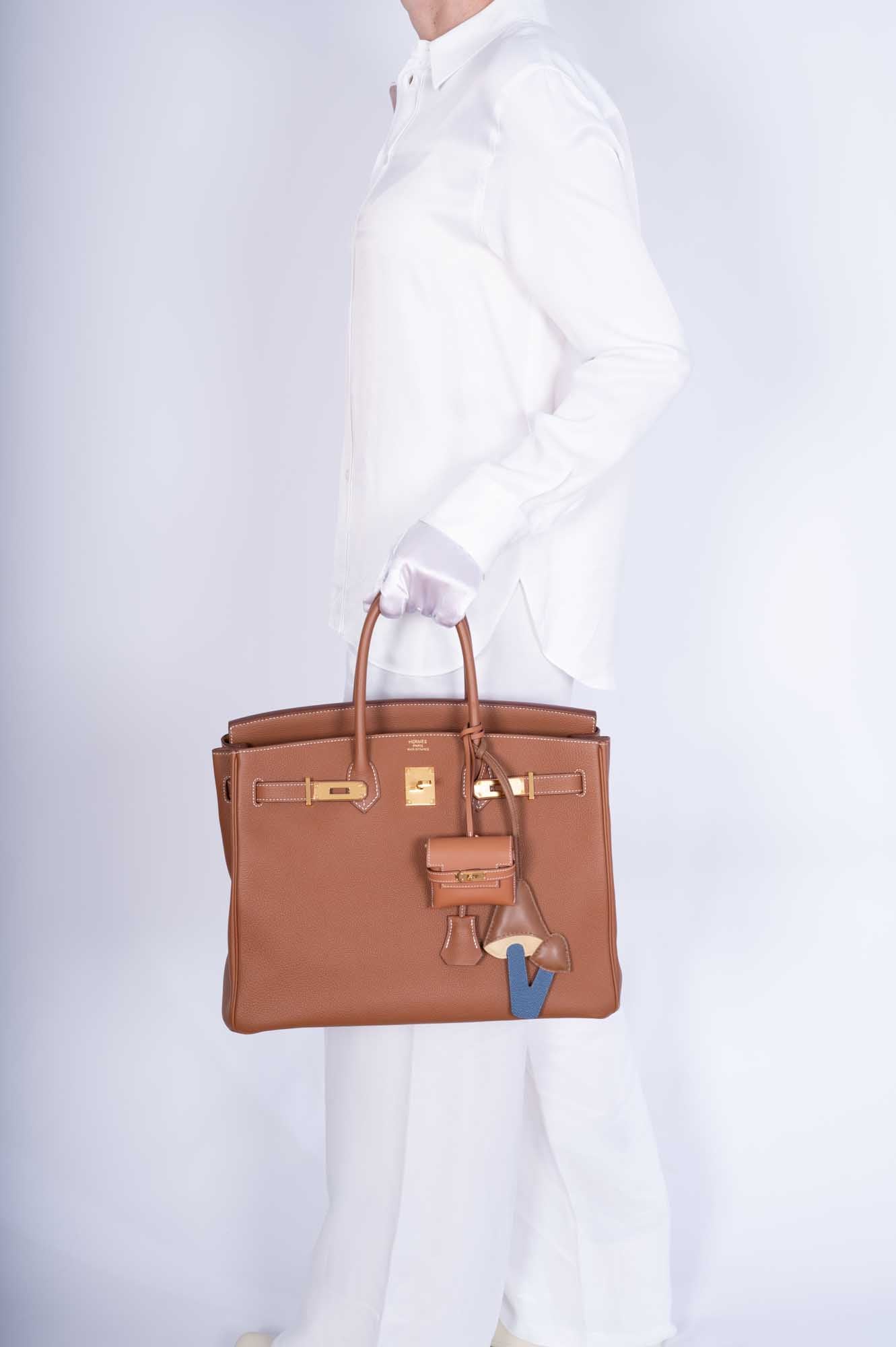 Hermès Birkin 35 Gold Togo Gold Hardware