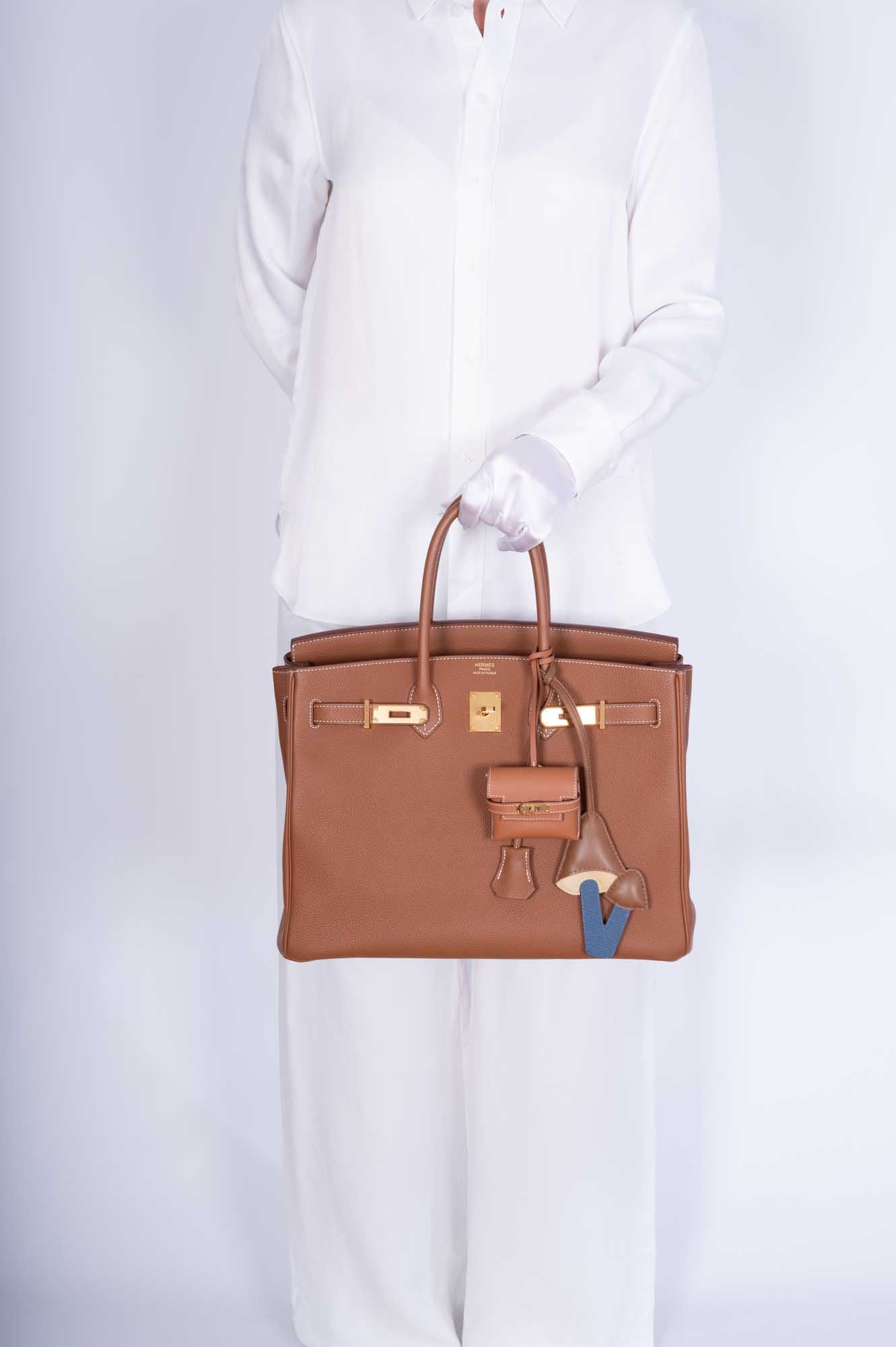 Hermès Birkin 35 Gold Togo Gold Hardware