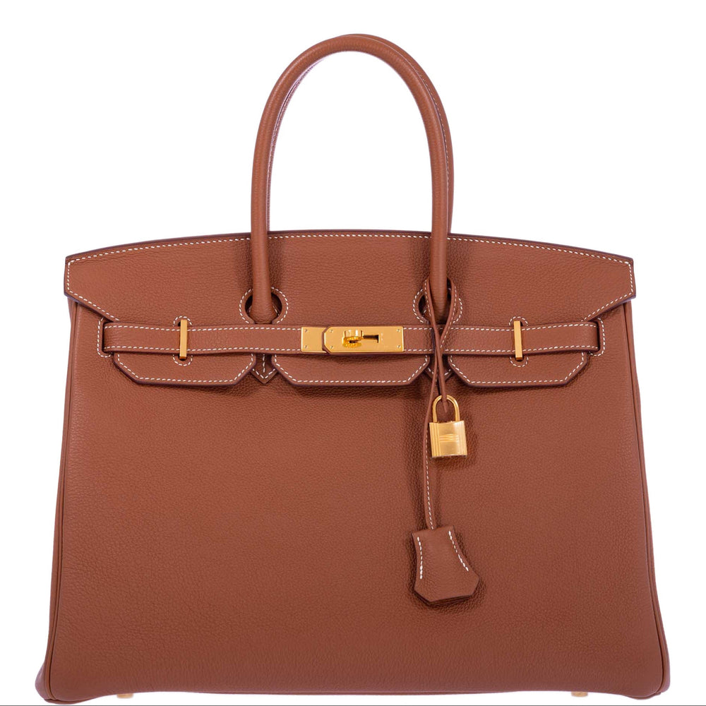 Hermès Birkin 35 Gold Togo Gold Hardware