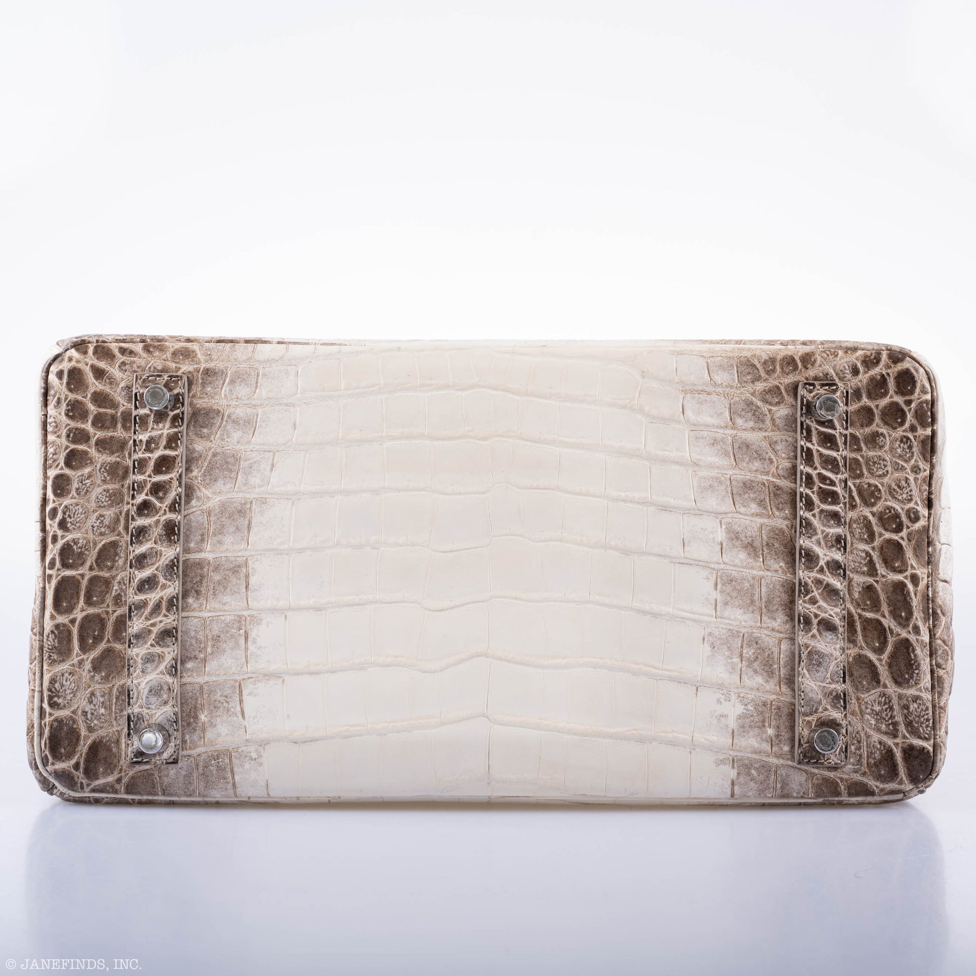 Hermès Birkin 35 Himalaya Niloticus Crocodile 18K White Gold & Diamond Hardware